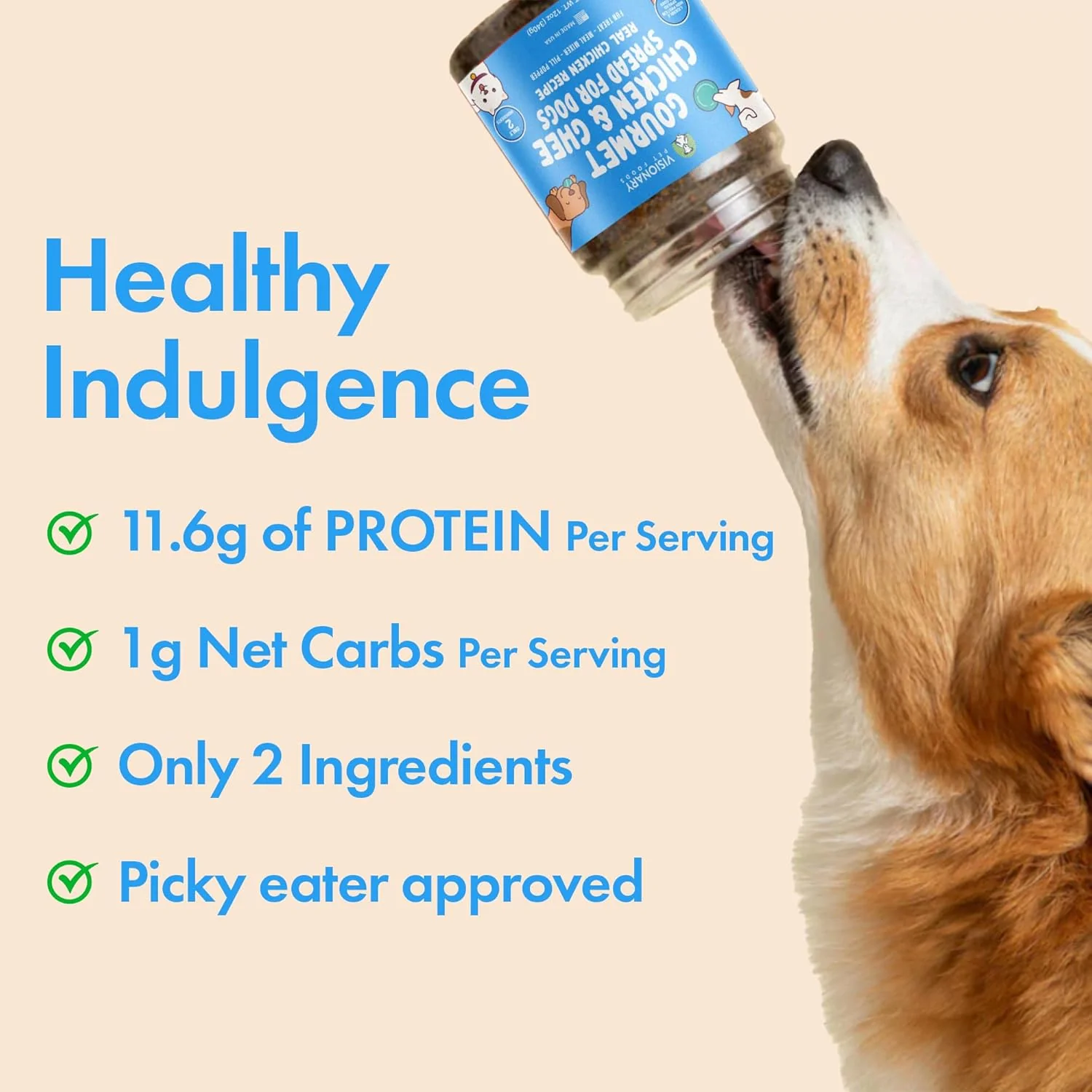 Chicken & Ghee Dog Meat Spread – High-Protein, Low-Carb Keto Treat | 12oz Jar - Image 7