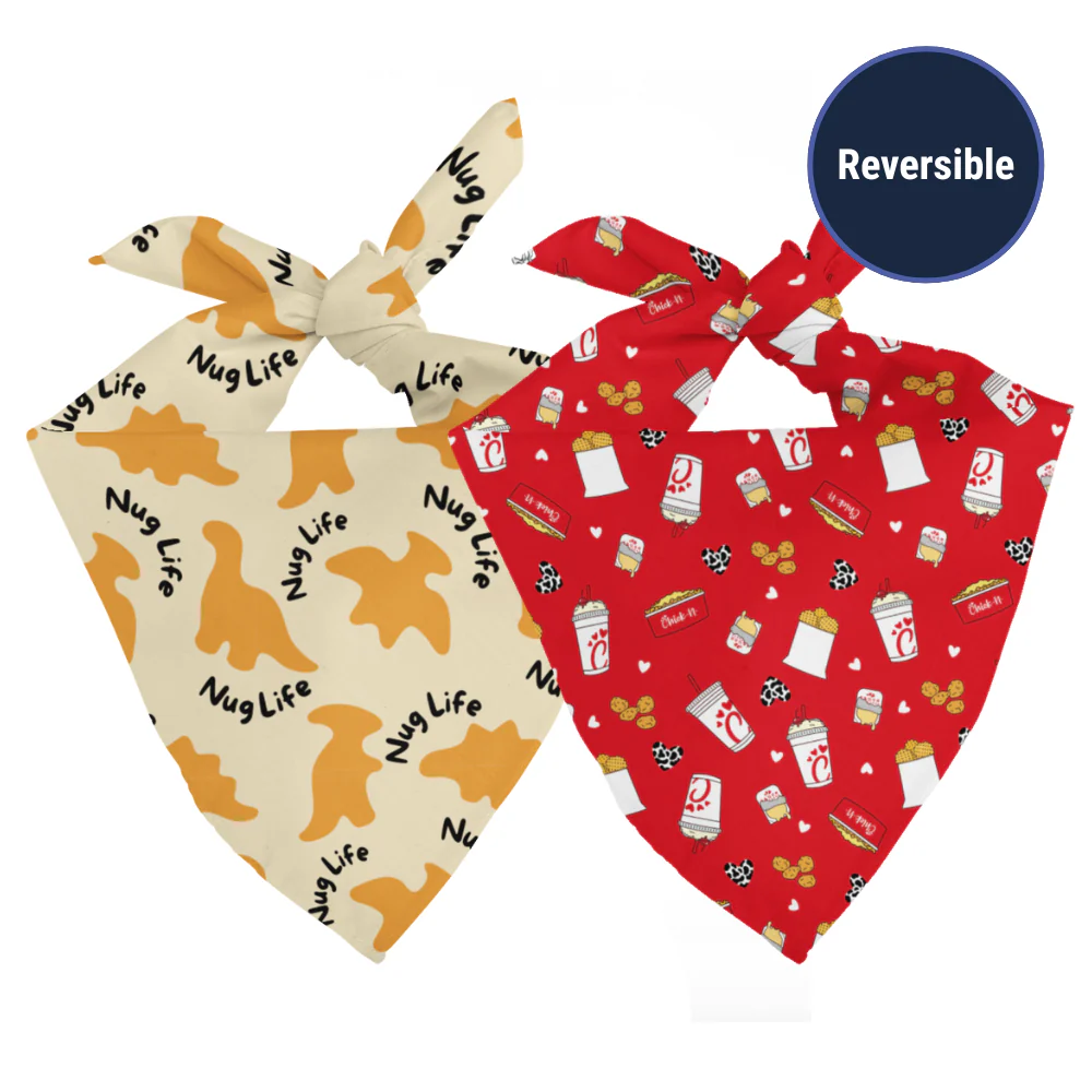 Chicken Nugget Dog Bandana - Image 2