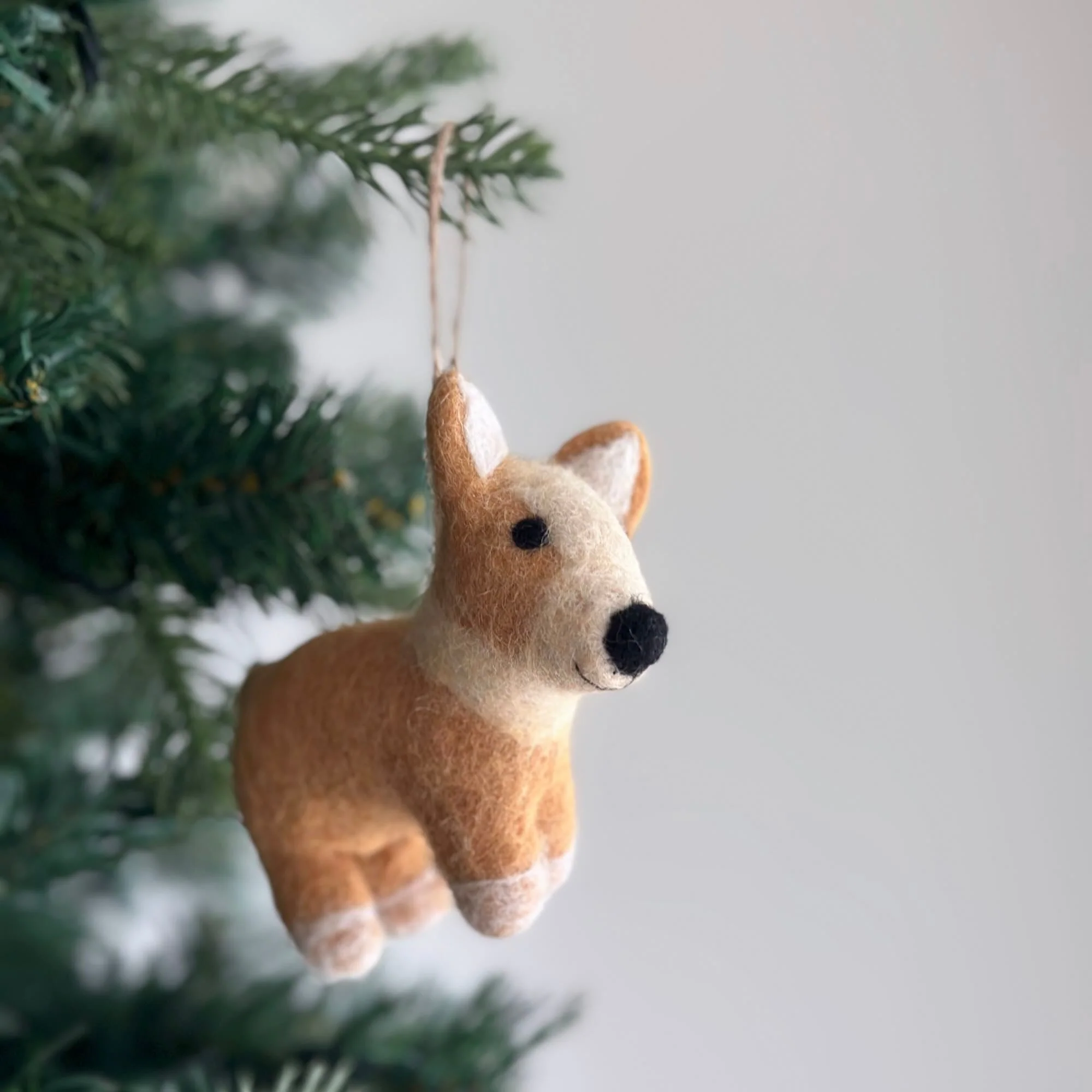 Christmas Corgi Ornament, Dog Ornament - Image 3