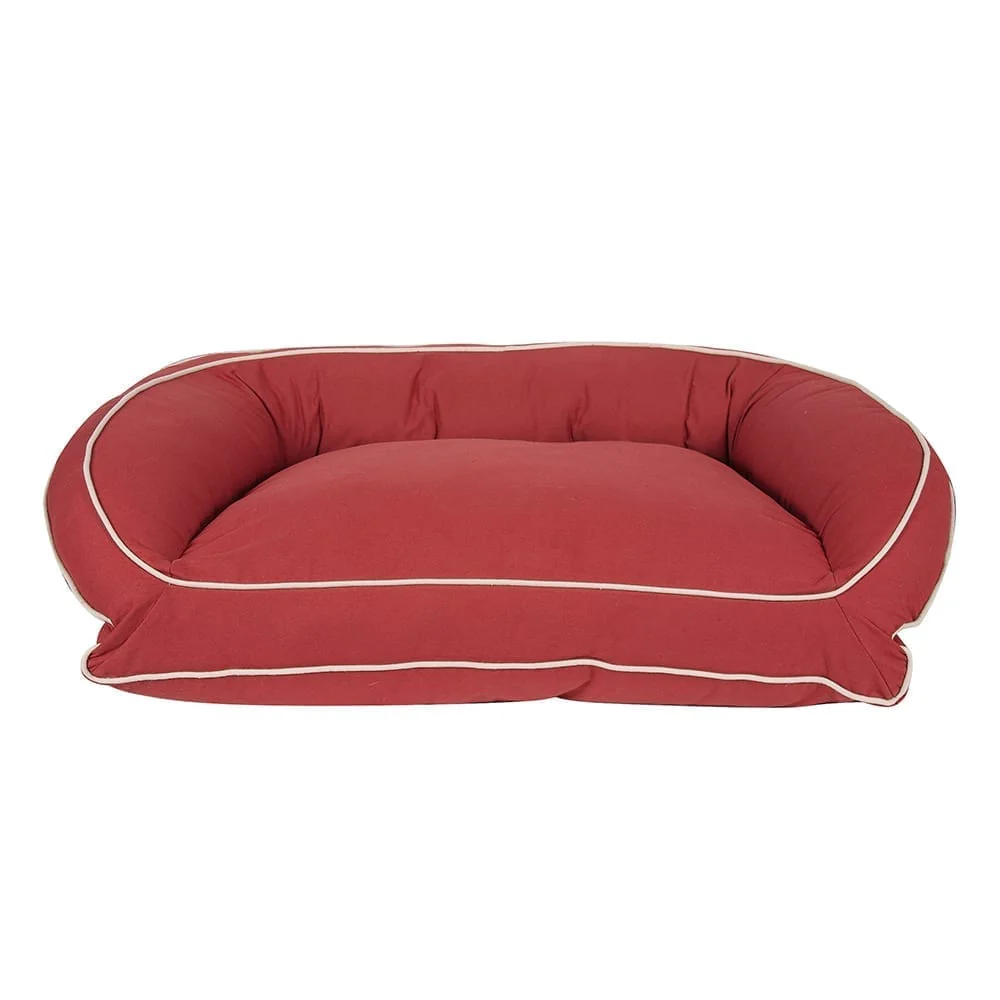 Classic Canvas Bolster Dog Bed - Image 4