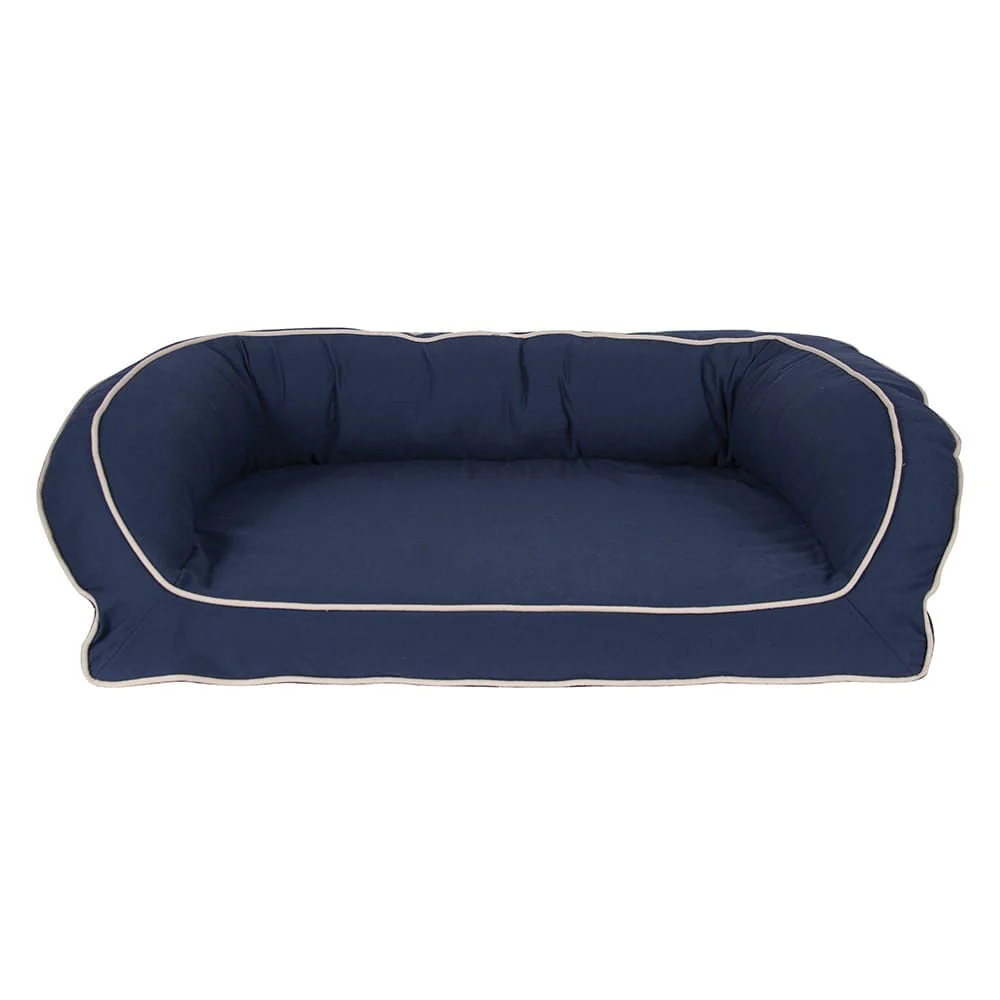 Classic Canvas Bolster Dog Bed - Image 6