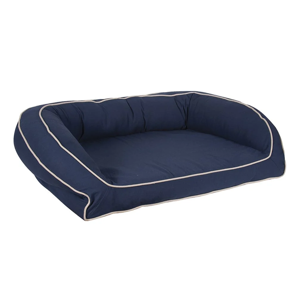 Classic Canvas Bolster Dog Bed - Image 7