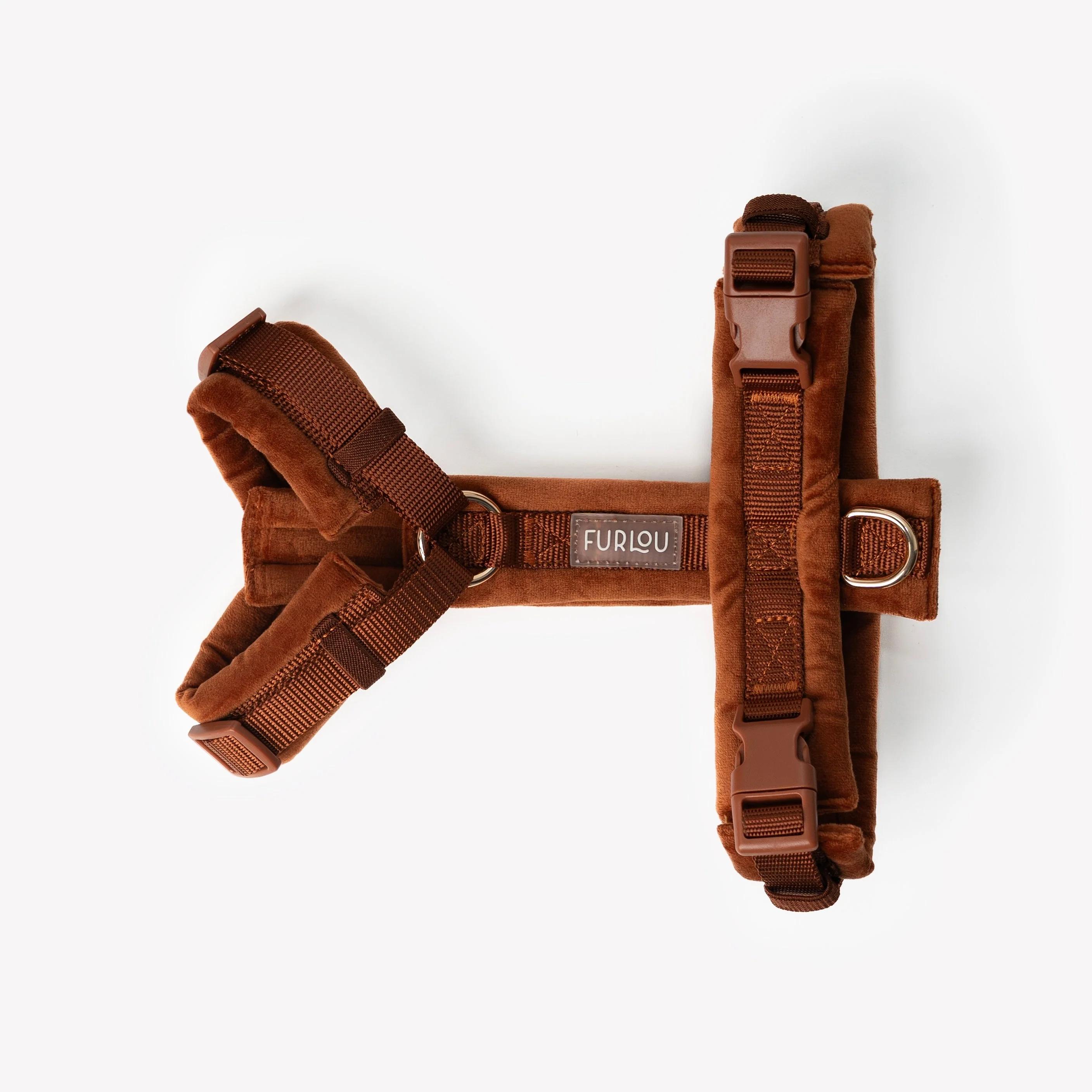 Clay - Velvet Dog Harness - Image 2