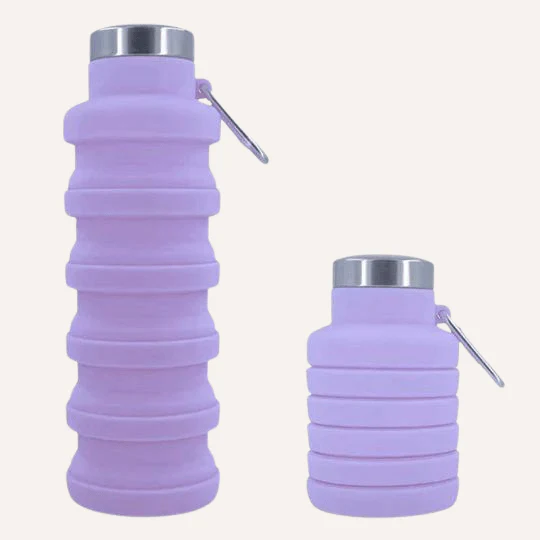 Tilley + Me Collapsible Water Bottle – Leakproof & Travel-Friendly Design - Image 10