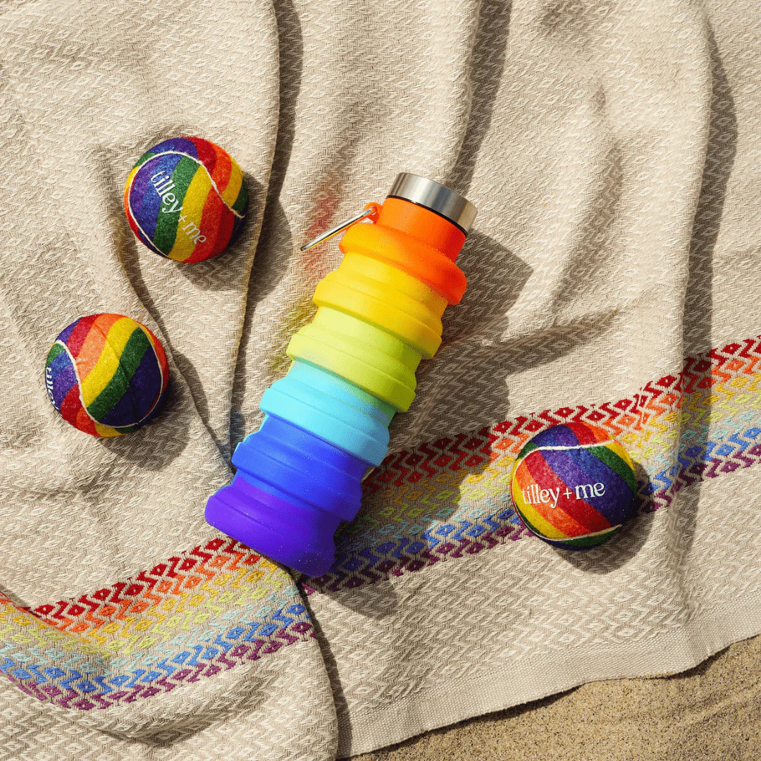 Tilley + Me Collapsible Water Bottle – Leakproof & Travel-Friendly Design - Image 3