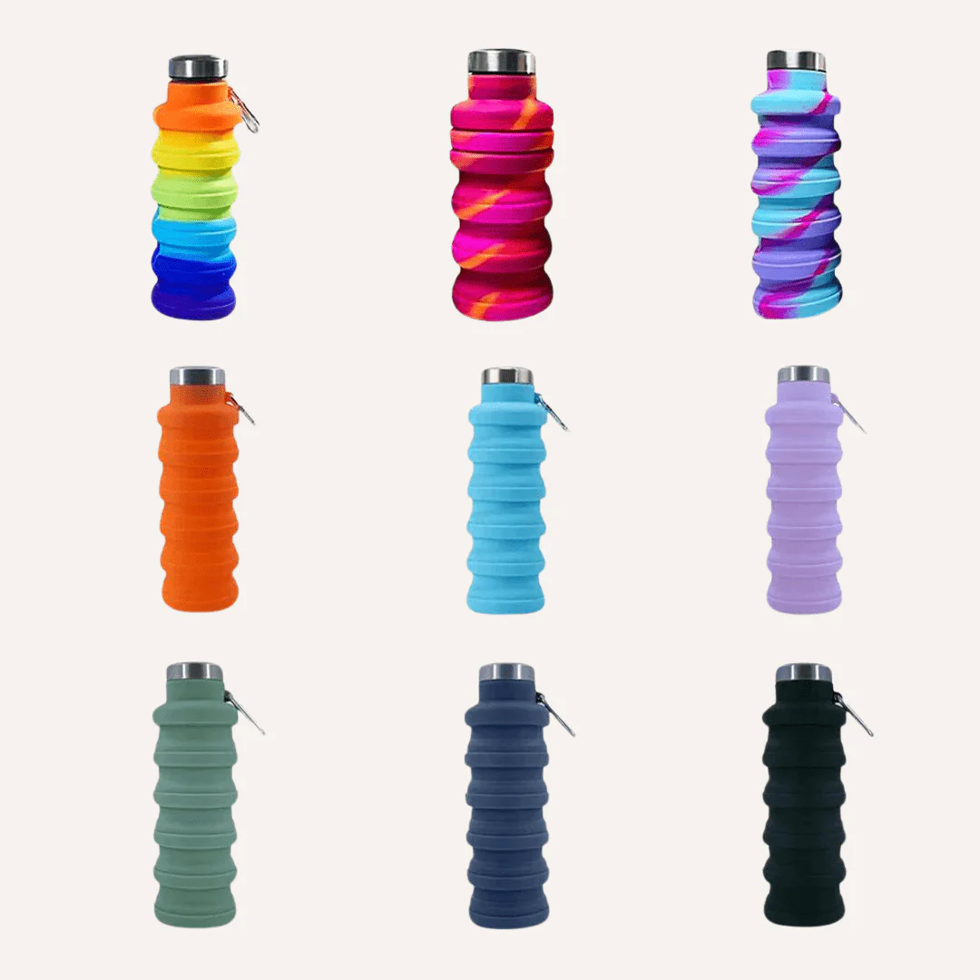 Tilley + Me Collapsible Water Bottle – Leakproof & Travel-Friendly Design - Image 5