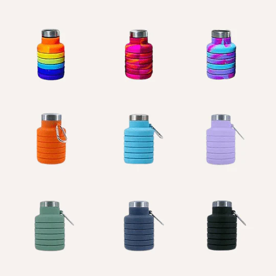 Tilley + Me Collapsible Water Bottle – Leakproof & Travel-Friendly Design - Image 8