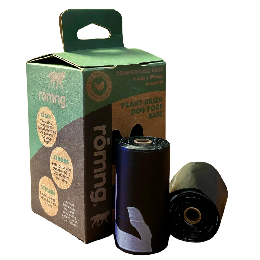 compostable plant-based dog poop bags