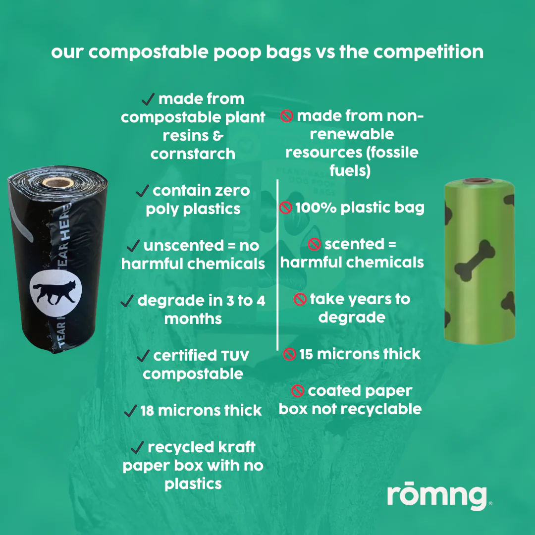 compostable plant-based dog poop bags - Image 14