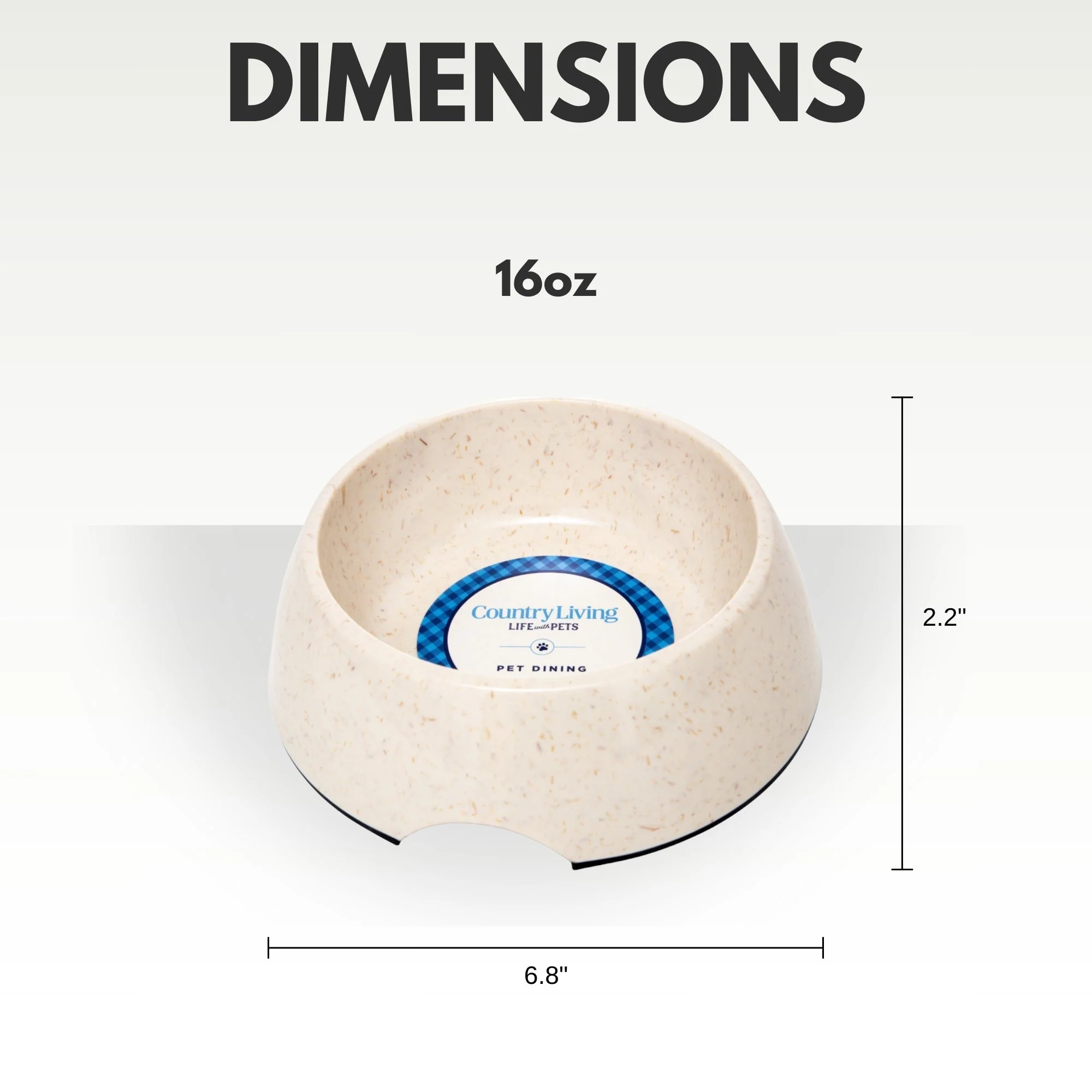 Country Living Set of 2 Natural Fiber Dog Bowls – White Swan - Image 5
