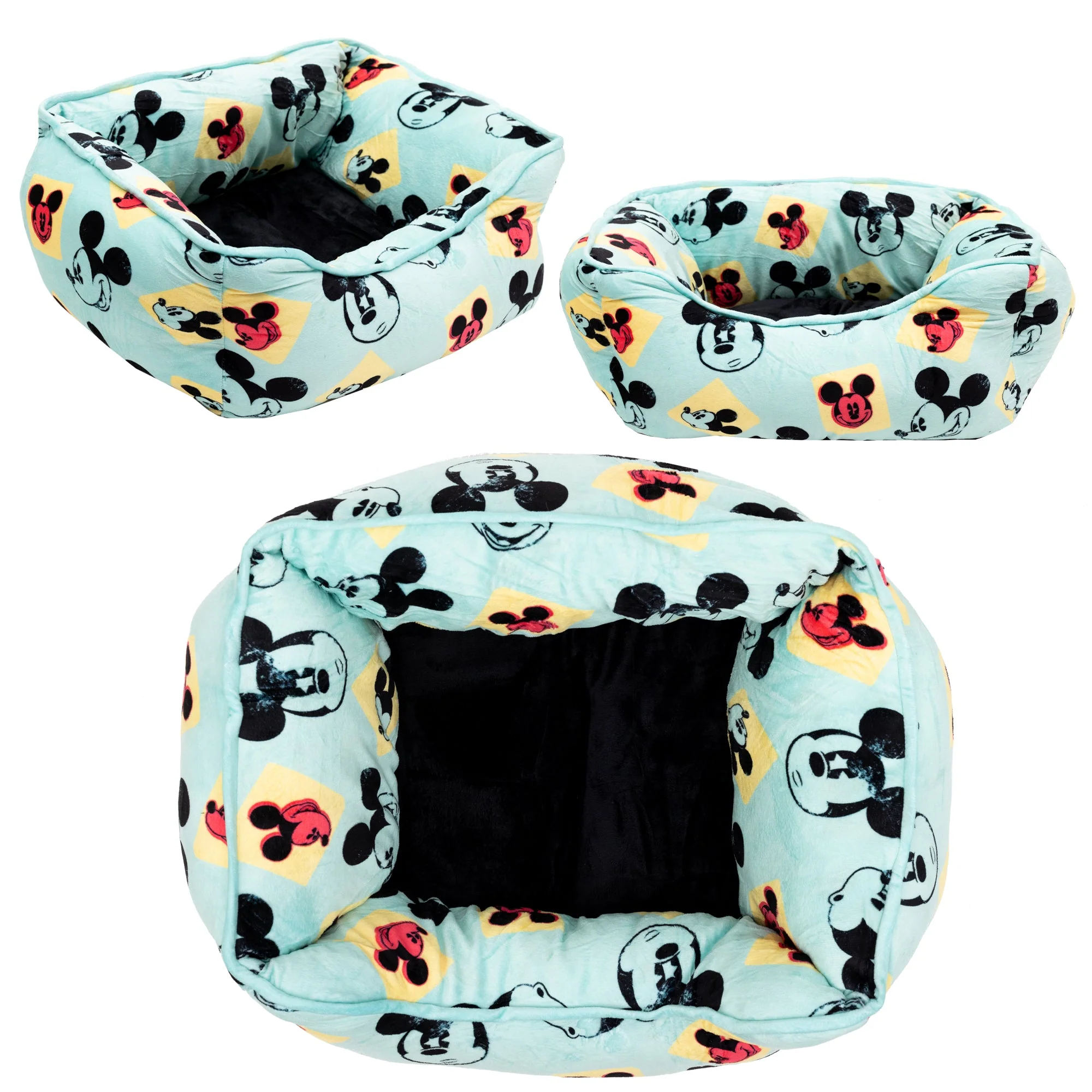 Cuddler Pet Bed - Mickey Mouse Expressions - Image 4