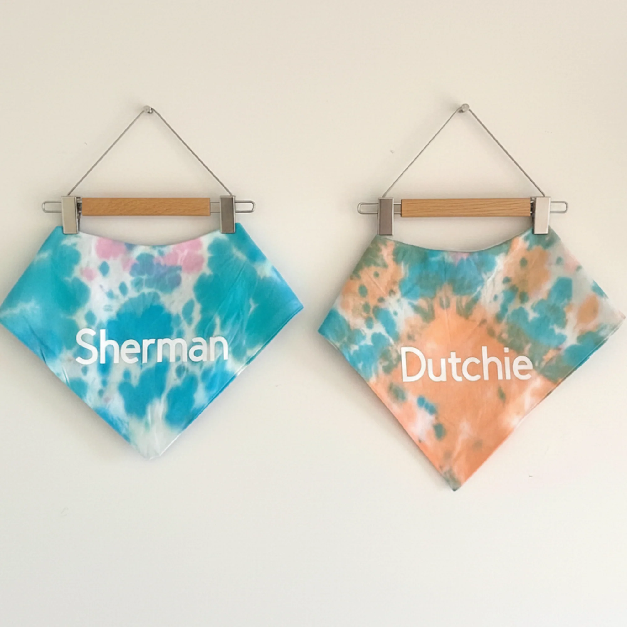 Custom Tie Dye Dog Bandana - Image 2