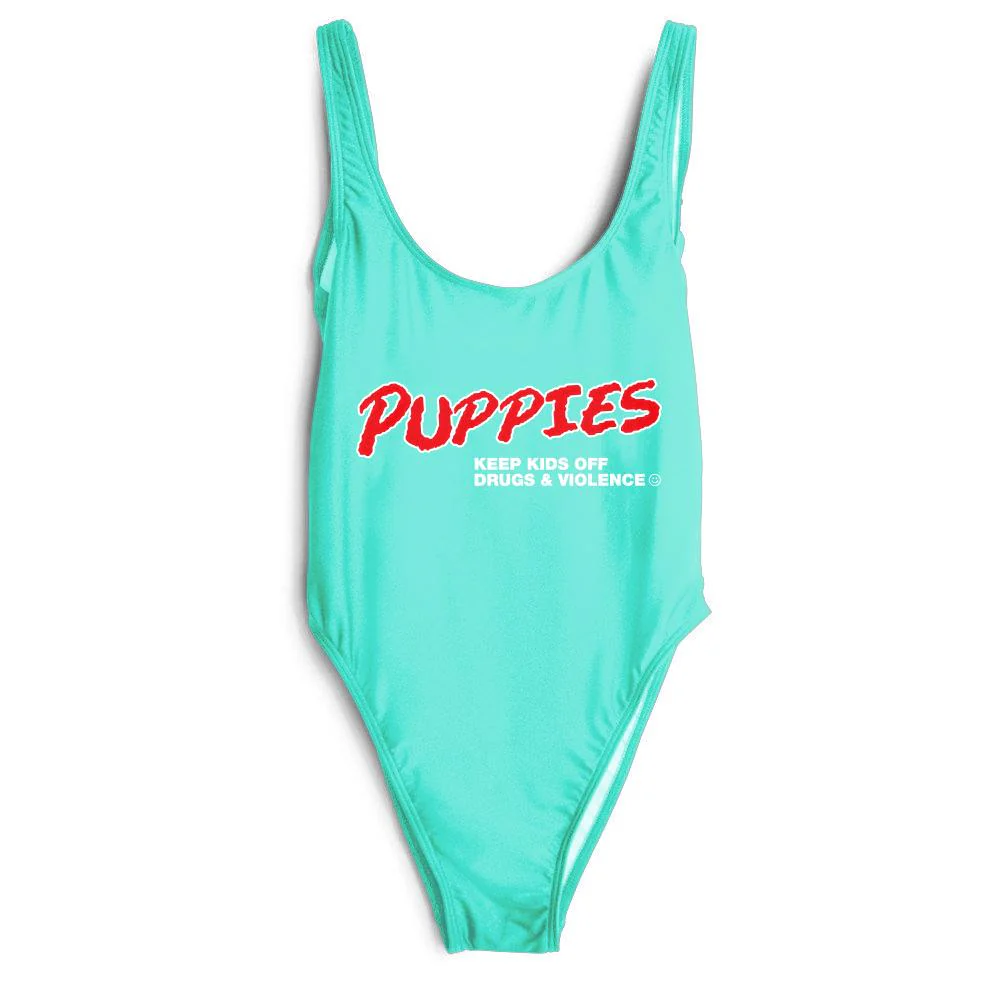 D.A.R.E. Puppies | One Piece Swimsuit | For Dog Lovers and Pool Parties - Image 3