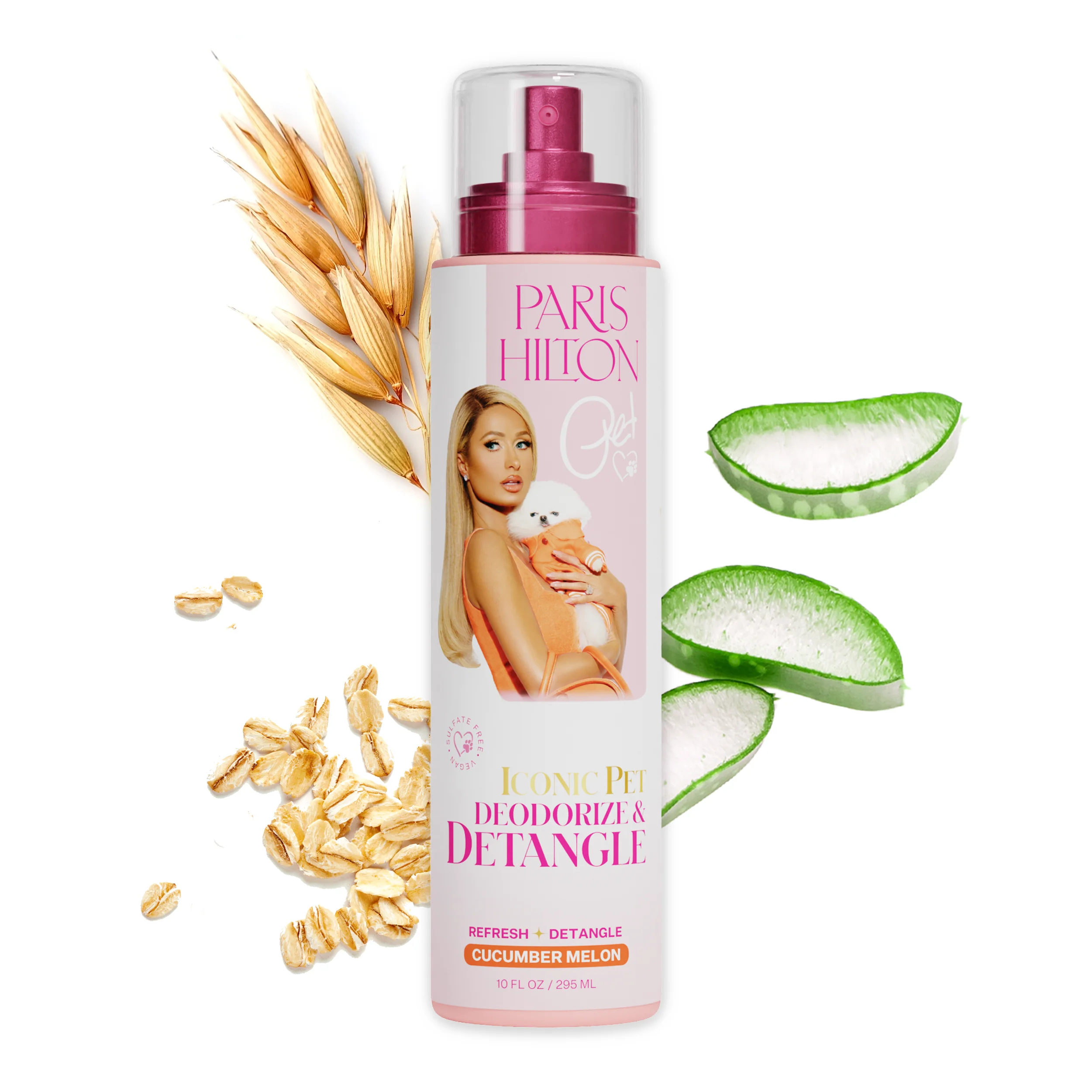 Deodorize & Detangle Cucumber Melon 295ml - Image 3
