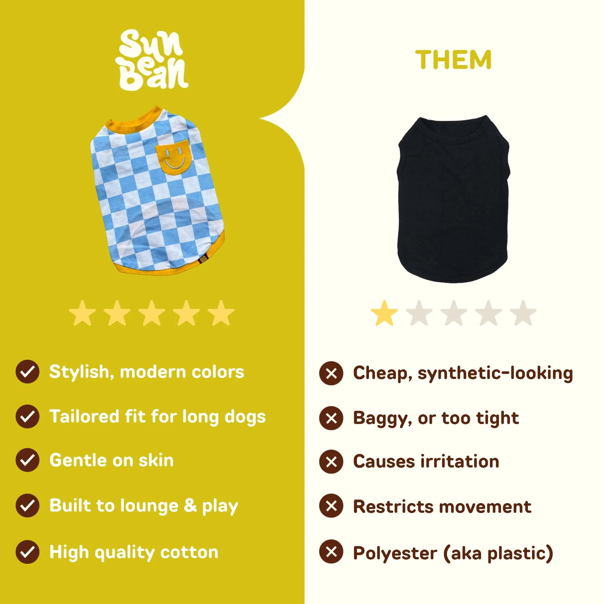 Dog Cotton Smiley Tee - Image 4