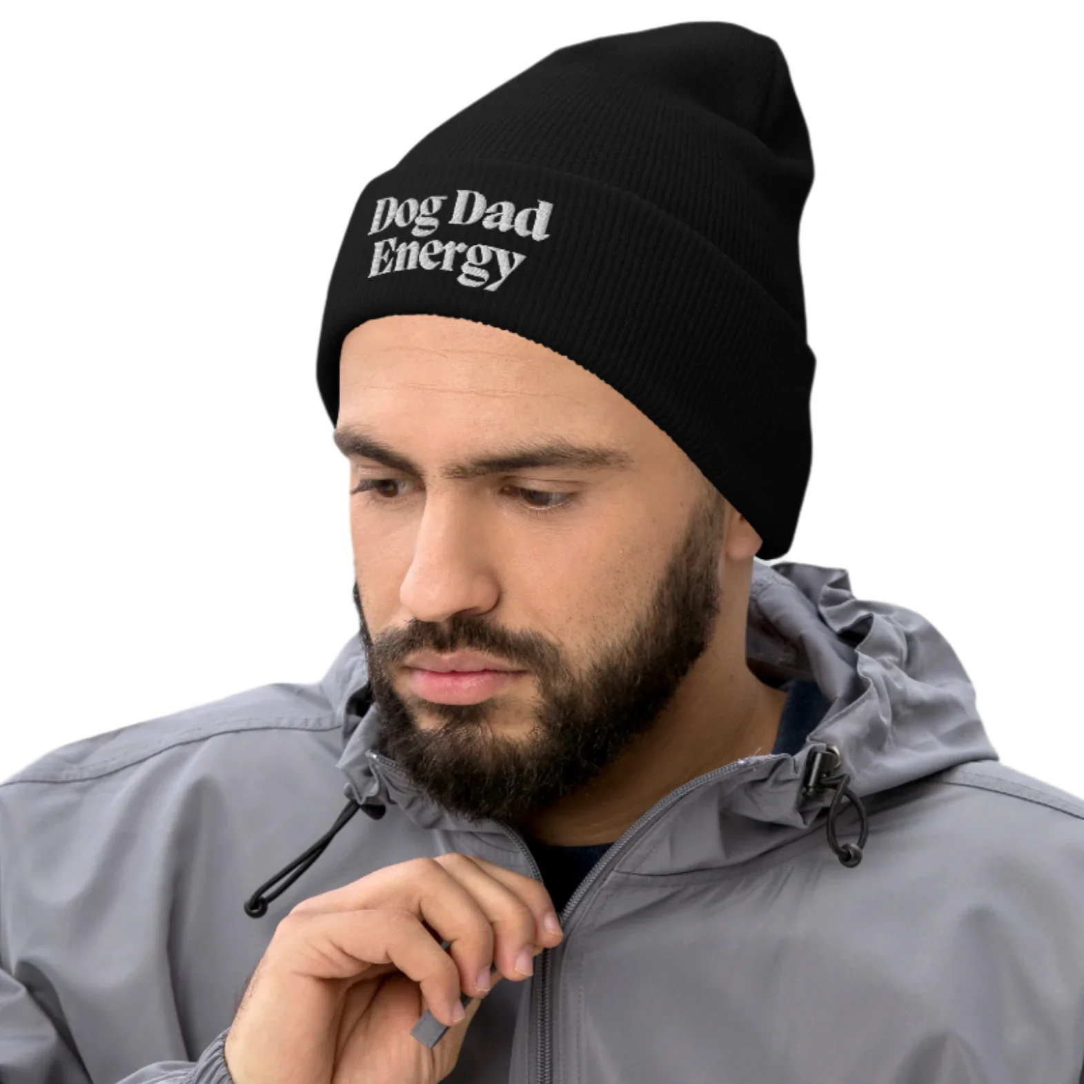 Dog Dad Energy Beanie - Image 4