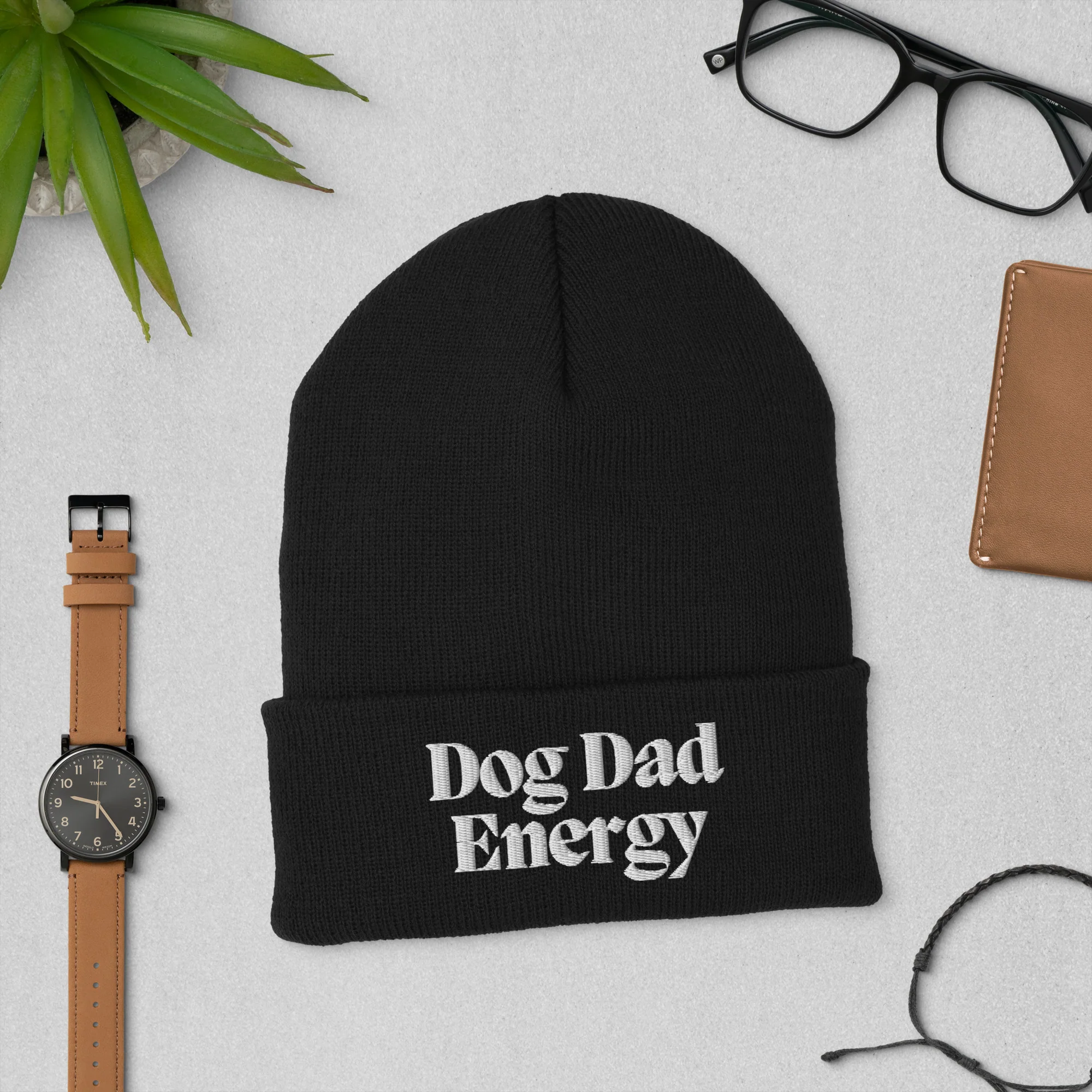 Dog Dad Energy Beanie - Image 5