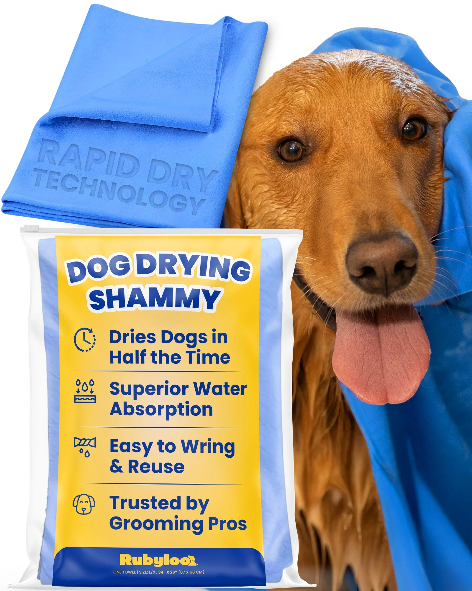 Dog Drying Shammy Towel - Image 10
