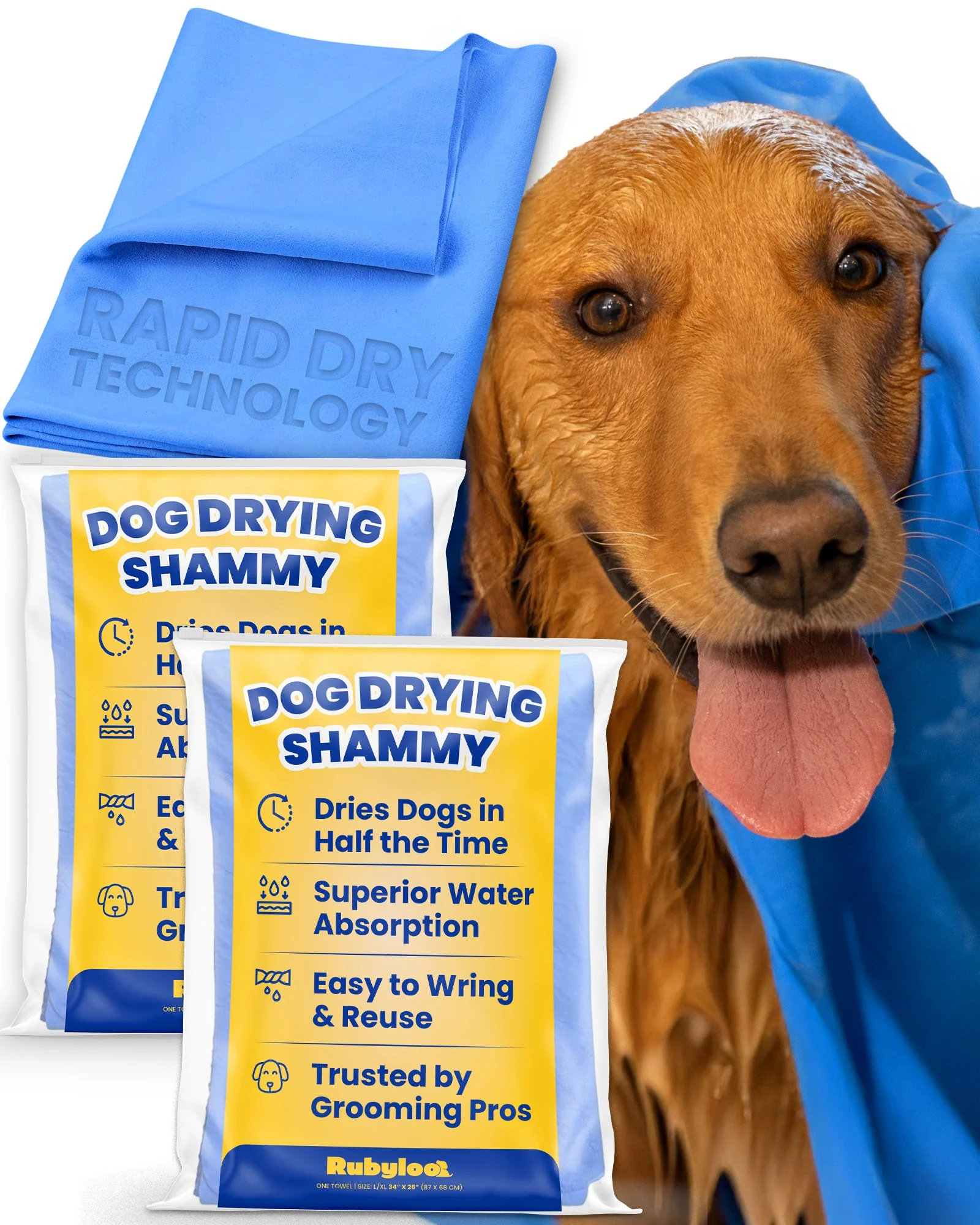 Dog Drying Shammy Towel - Image 11