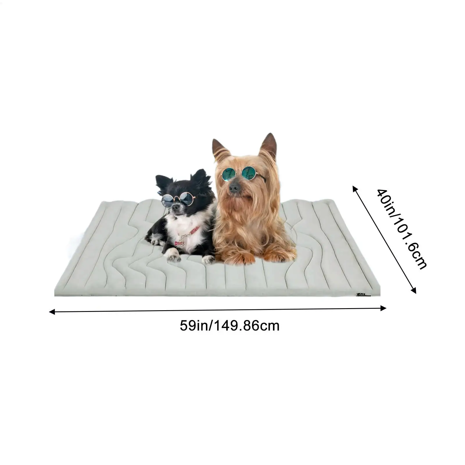 Dog Ice Mat Double-Sided Cooler Dog Mat Gentle Wear Resistant Pet Ice Pad - Image 11