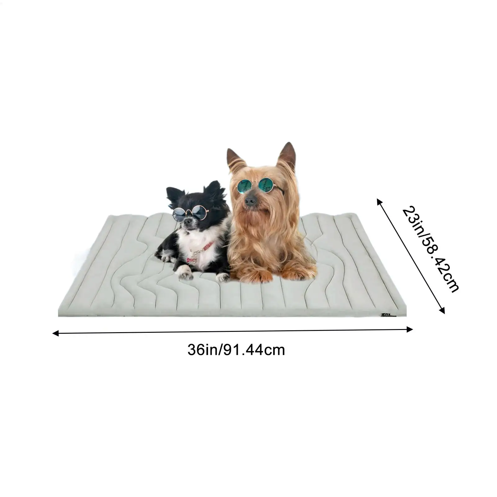 Dog Ice Mat Double-Sided Cooler Dog Mat Gentle Wear Resistant Pet Ice Pad - Image 6