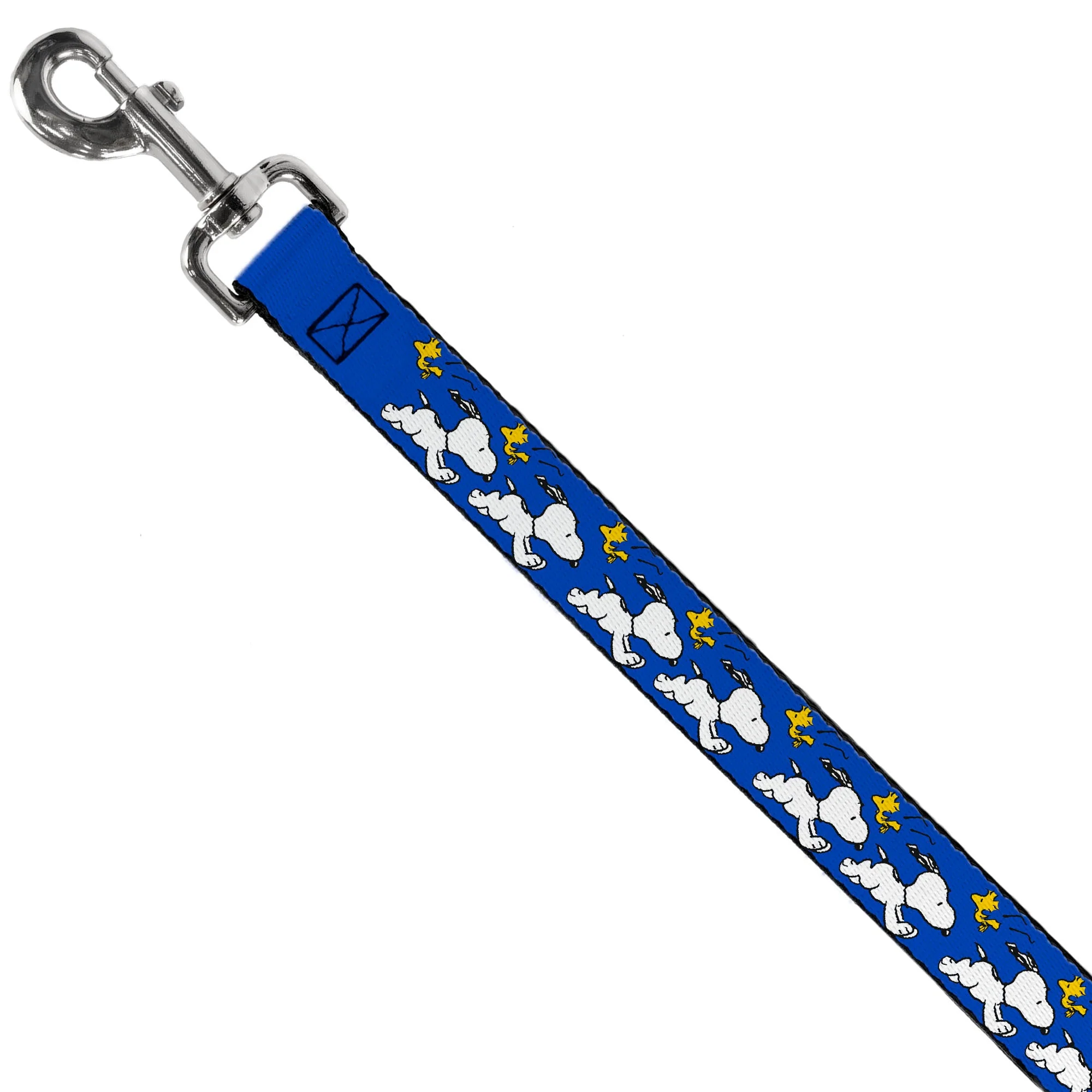Dog Leash - Peanuts Snoopy Running and Woodstock Pose Blue - Image 2