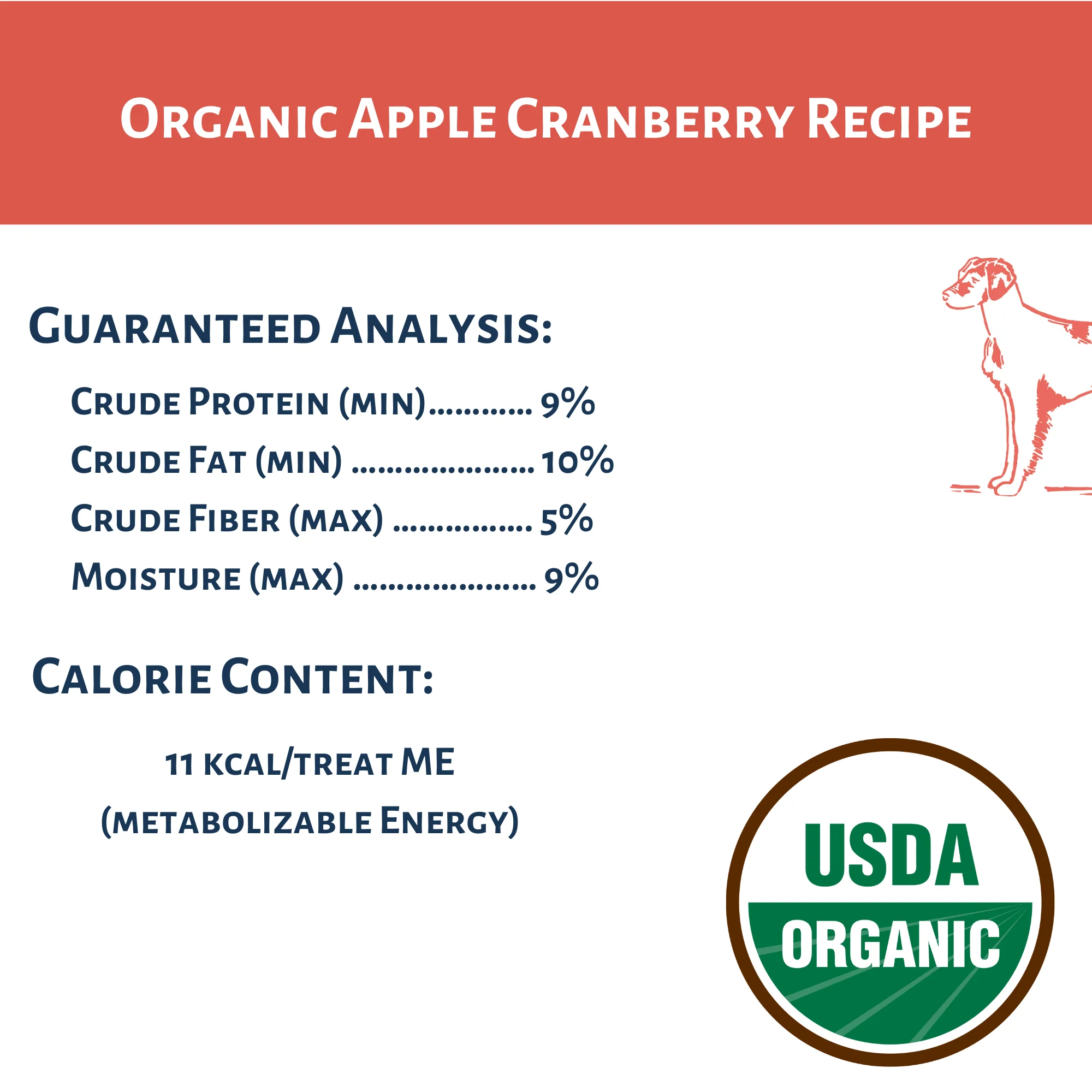 Dog Mamma's Organic Apple Cranberry Recipe - USDA Organic Certified Dog Treats - Image 6