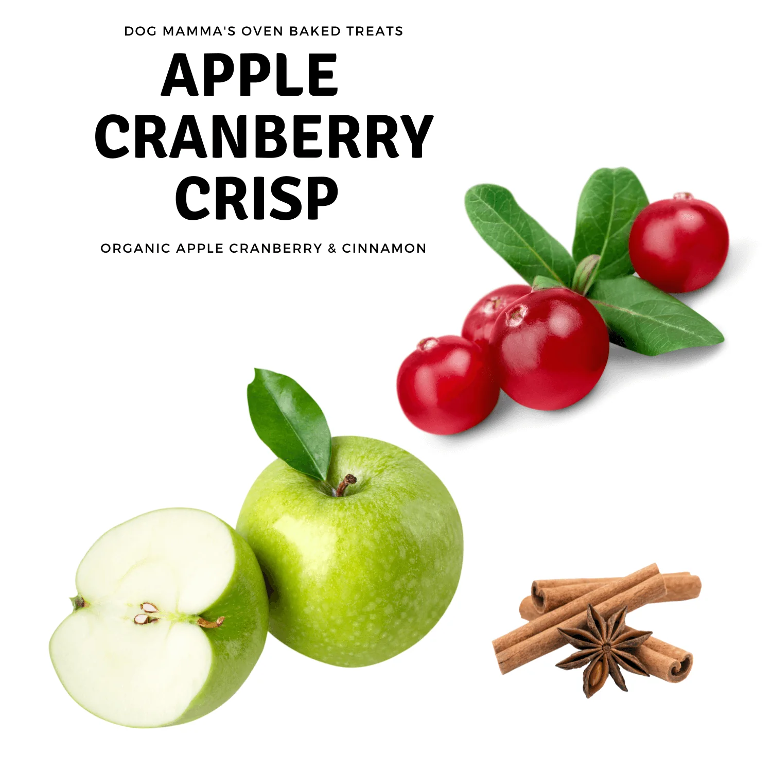 Dog Mamma's Organic Apple Cranberry Recipe - USDA Organic Certified Dog Treats - Image 9