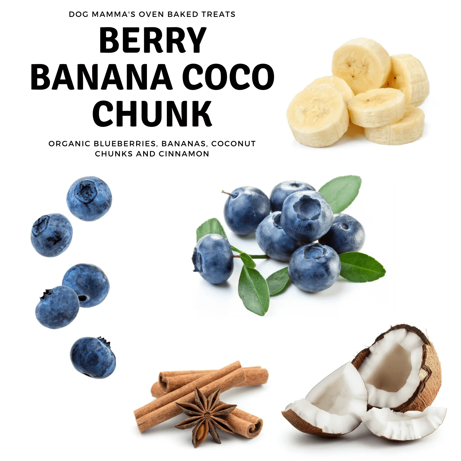 Dog Mamma's Organic Berry Banana Coconut Recipe - USDA Organic Certified Dog Treats - Image 7