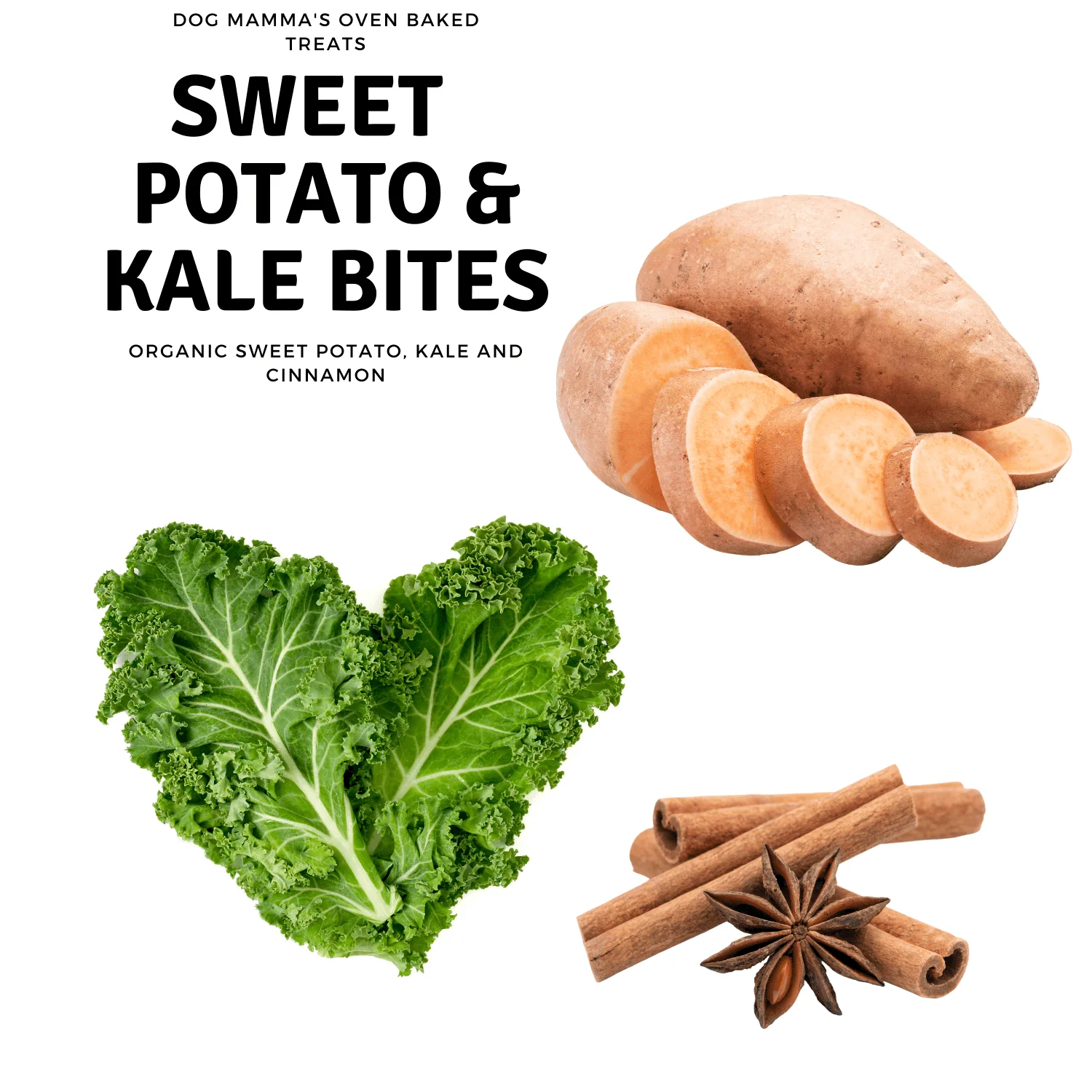 Dog Mamma's Organic Sweet Potato & Kale Recipe - USDA Organic Certified Dog Treats - Image 9