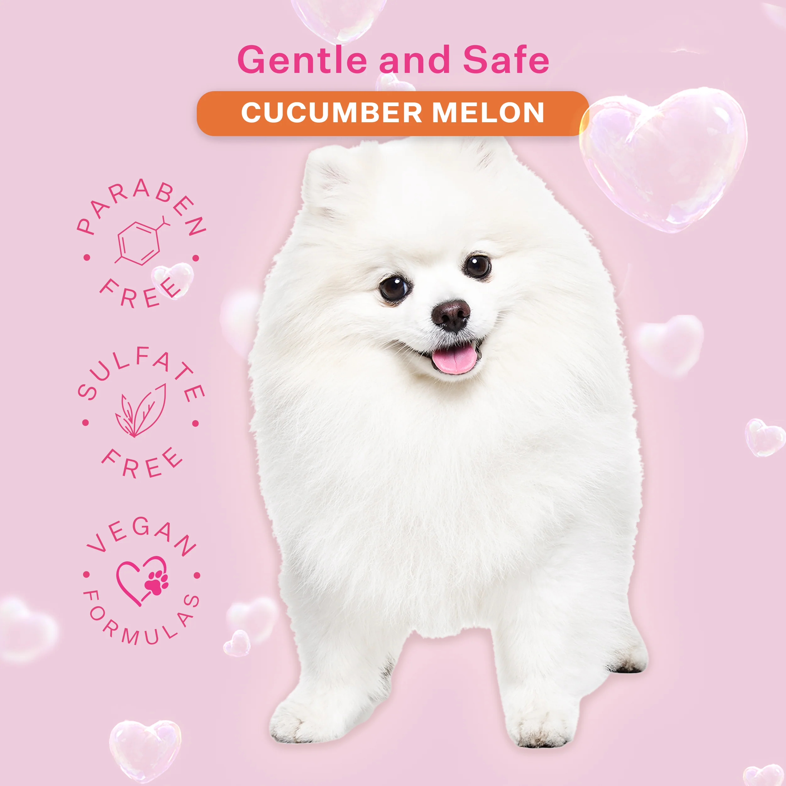 Dog & Pup Shampoo Cucumber Melon 480ml - Image 7