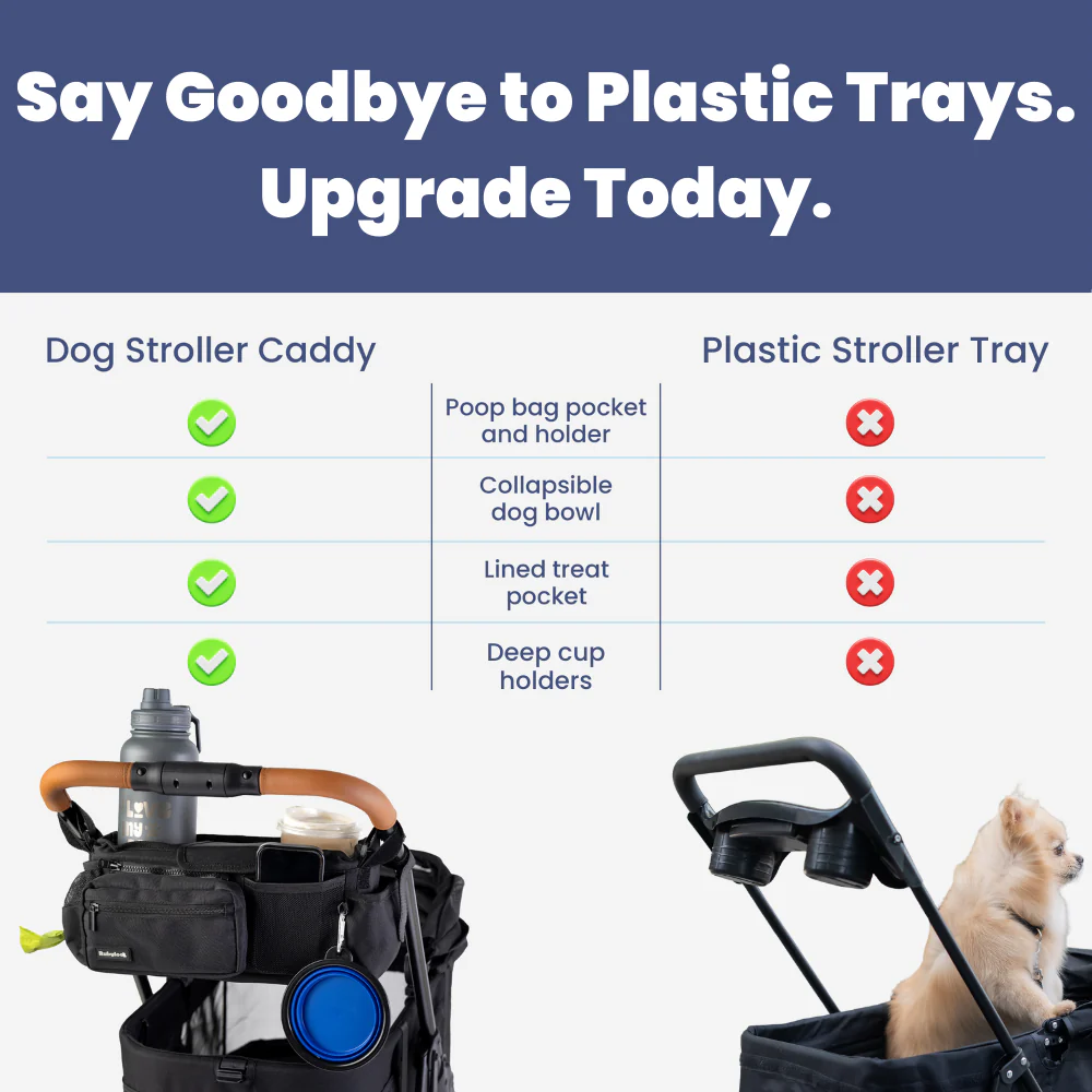 Dog Stroller Caddy Organizer - Image 2