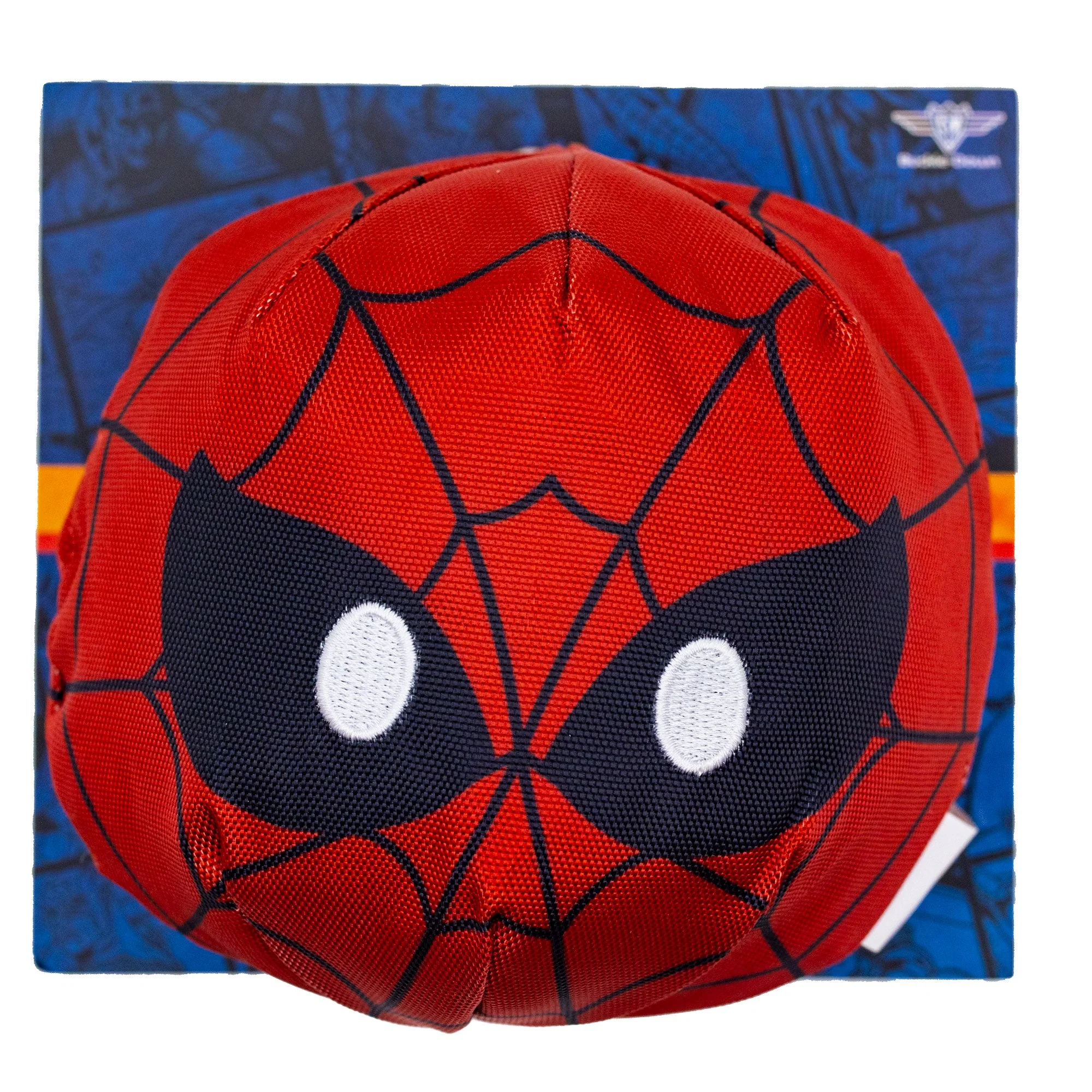 Dog Toy Ballistic Squeaker - Spider-Man Face Red - Image 4