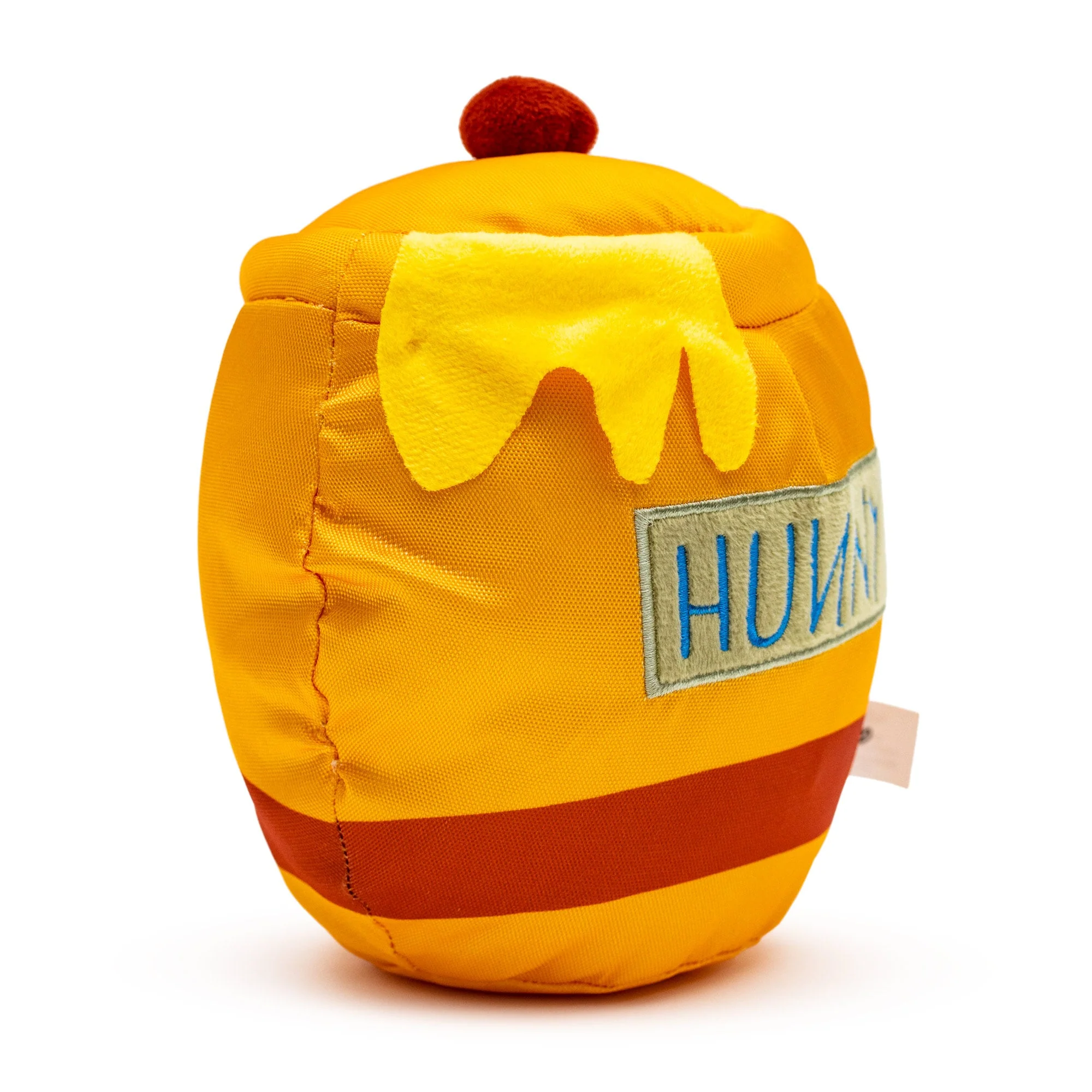 Dog Toy Ballistic Squeaker - Winnie the Pooh Hunny Pot Yellow - Image 2