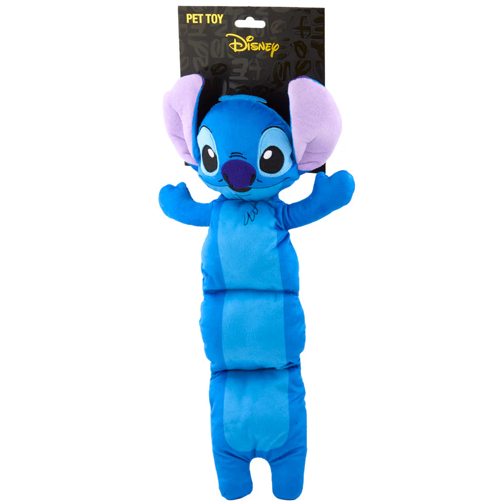 Dog Toy Multi Squeaker Plush - Lilo and Stitch Stitch Arms Up Pose Blue - Image 4