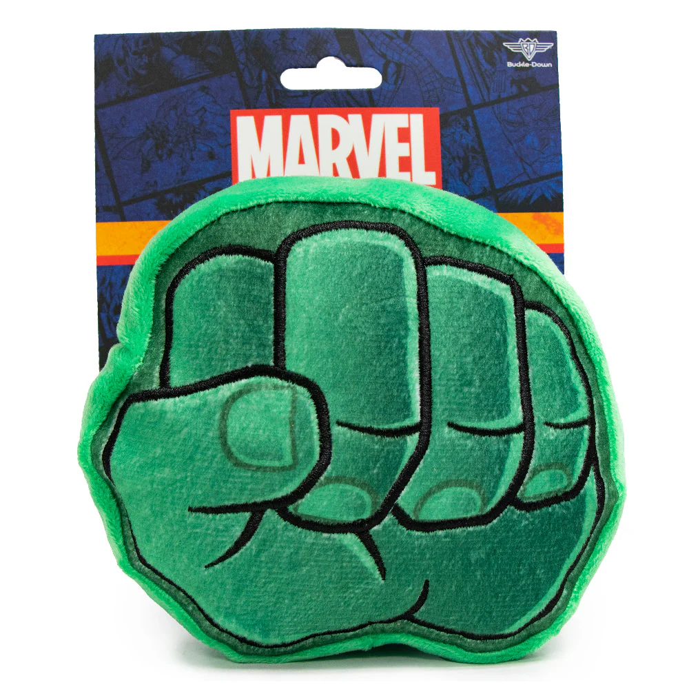 Dog Toy Plush - 6-INCH - Hulk Fist Greens - Image 5