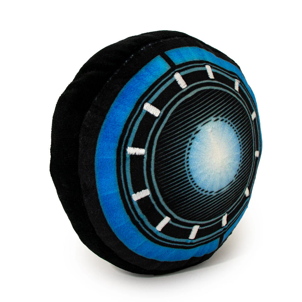 Dog Toy Plush - 6-INCH - Iron Man Arc Reactor Black Blues - Image 2