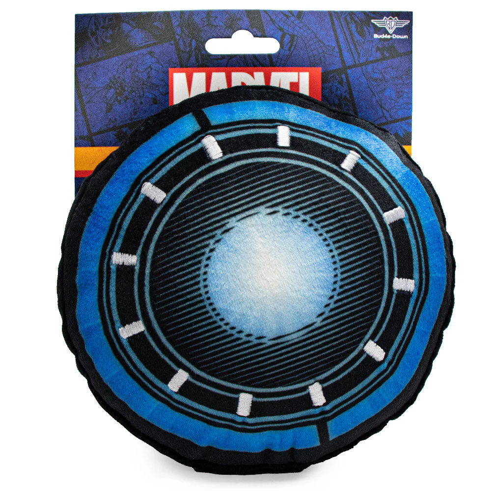 Dog Toy Plush - 6-INCH - Iron Man Arc Reactor Black Blues - Image 5