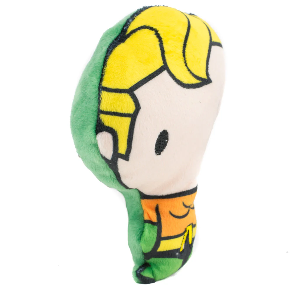 Dog Toy Plush - Chibi Aquaman Standing Pose - Image 2