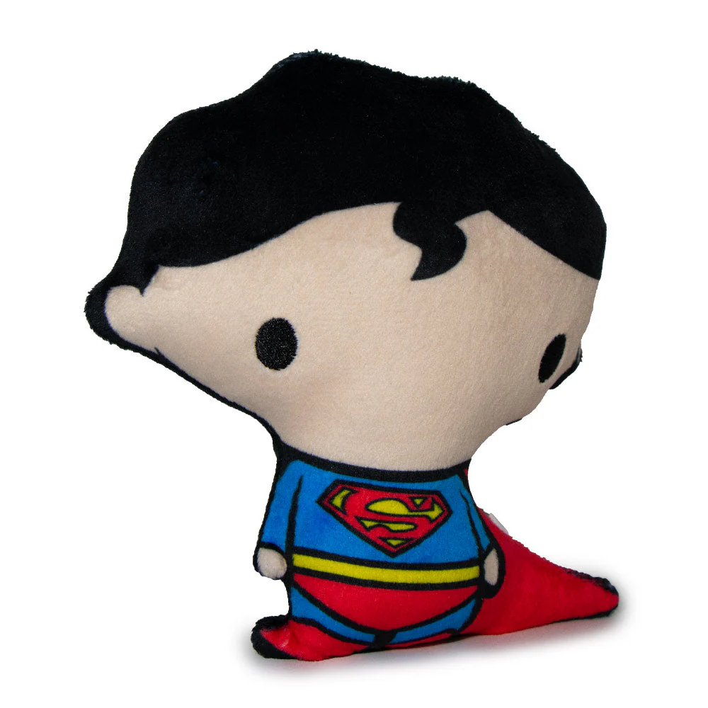 Dog Toy Plush - Chibi Superman Standing Pose - Image 2