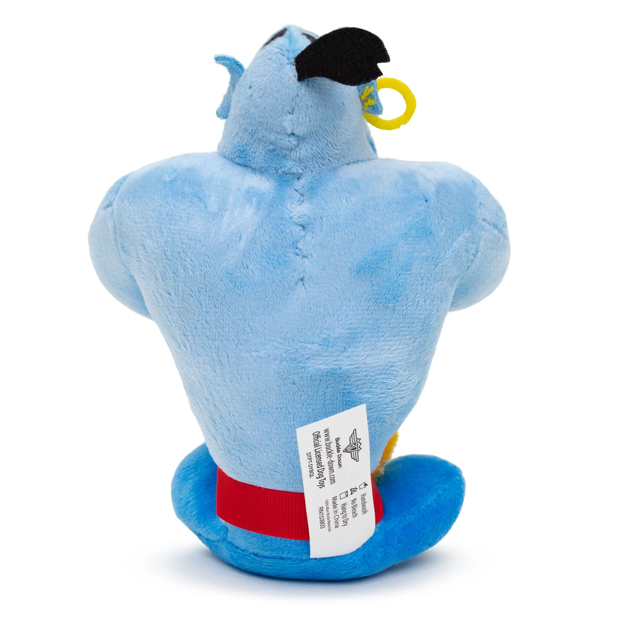 Dog Toy Squeaker Plush - Aladdin Genie Sitting Pose - Image 3