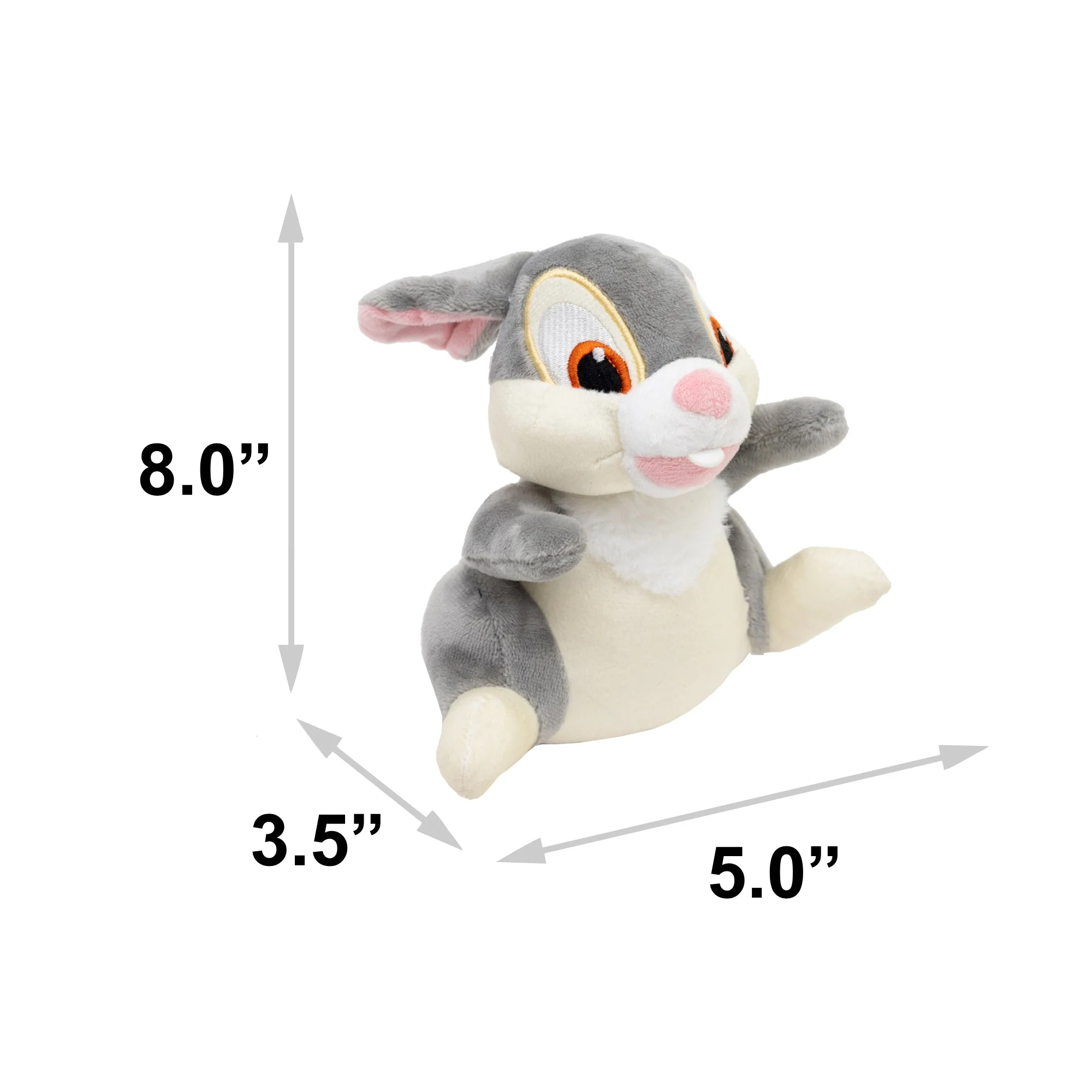 Dog Toy Squeaker Plush - Bambi Thumper Rabbit Full Body Pose - Image 4