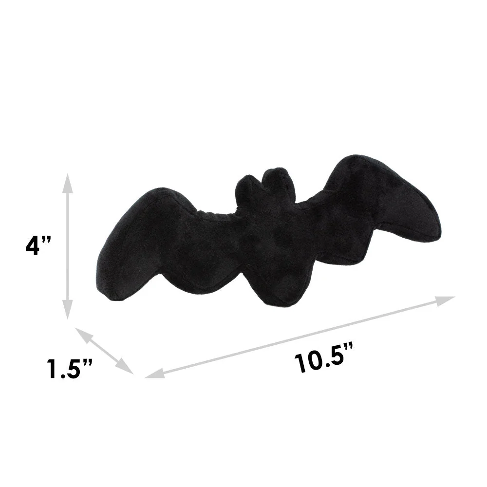 Dog Toy Squeaker Plush - Batman Bat Shape Black - Image 4