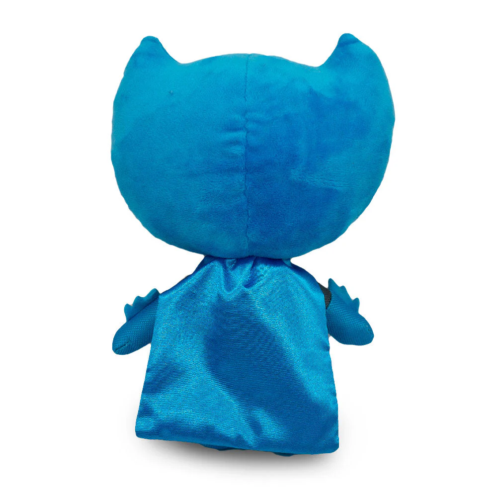 Dog Toy Squeaker Plush - Batman Full Body Standing Pose with Blue Cape - Image 3