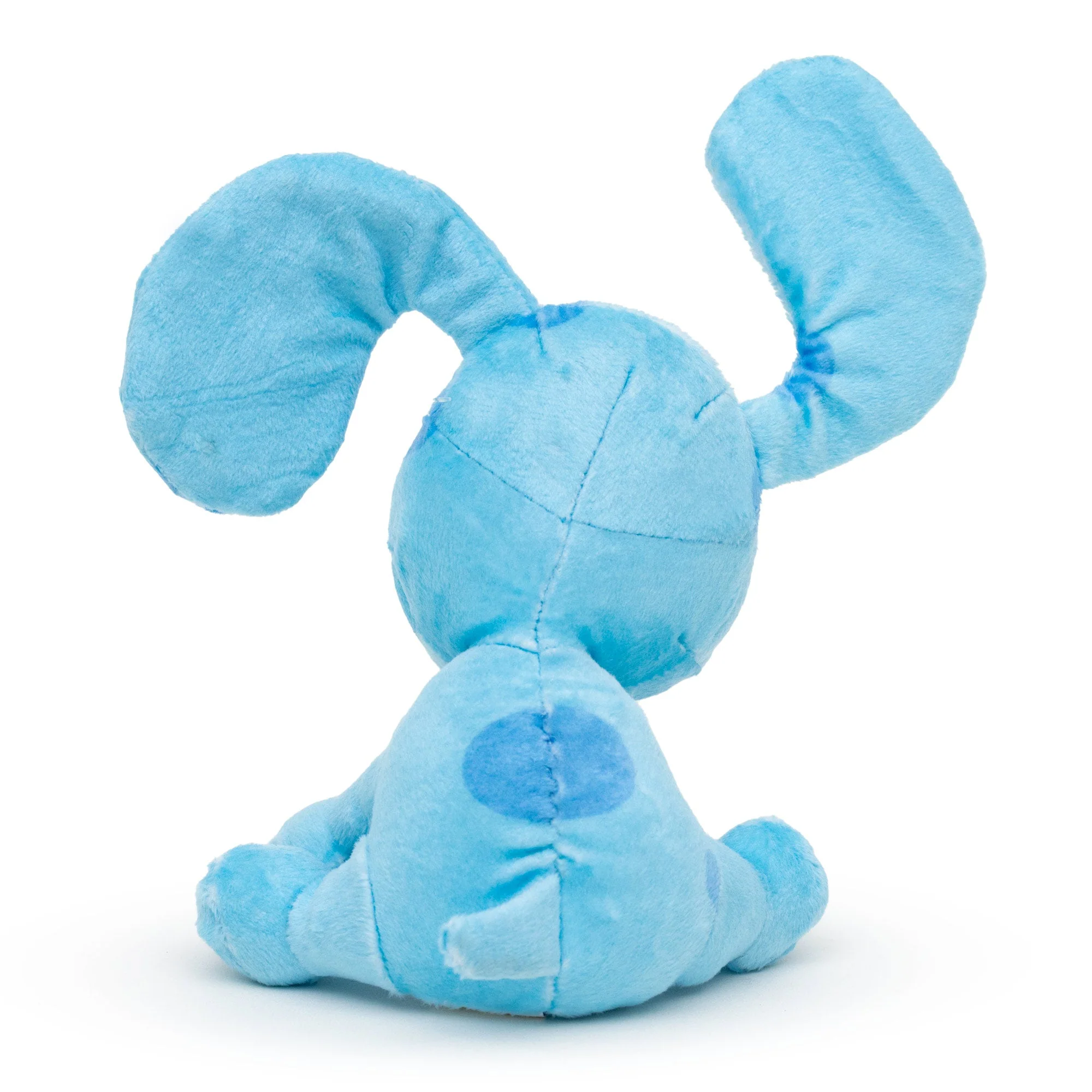 Dog Toy Squeaker Plush - Blue's Clues Blue Full Body Sitting Pose - Image 3