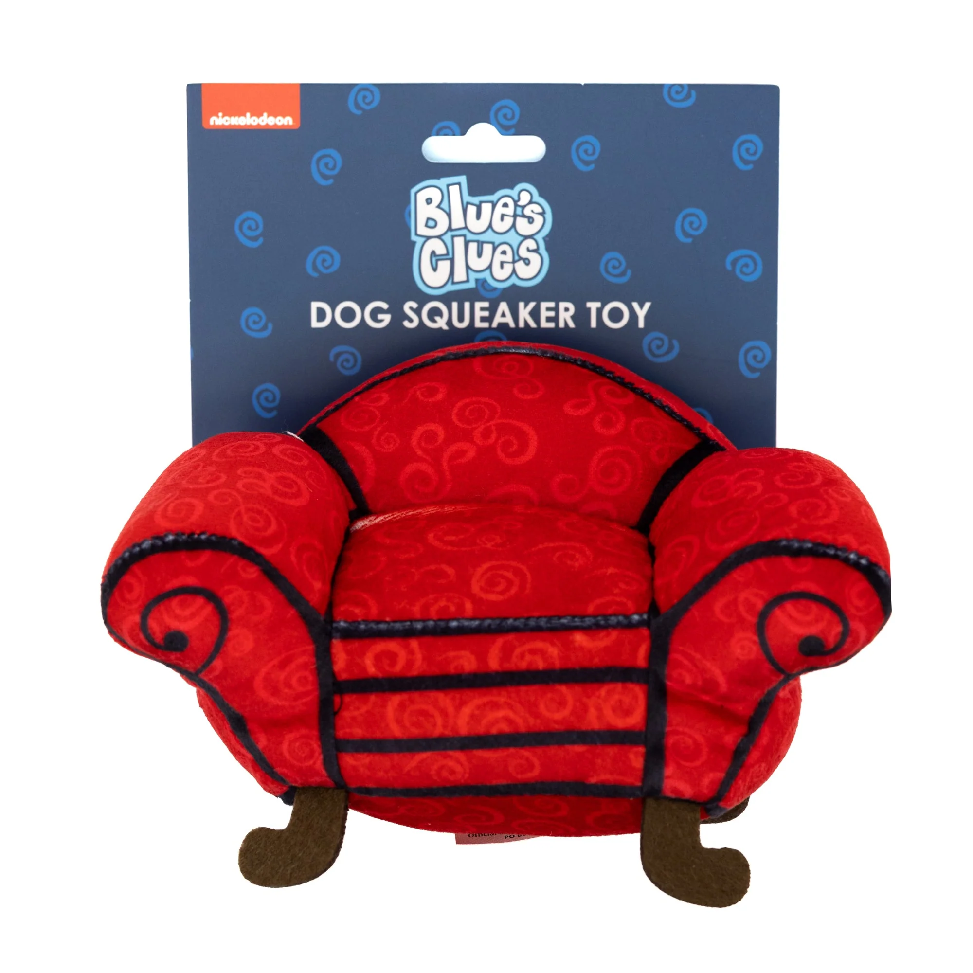 Dog Toy Squeaker Plush - Blue's Clues Thinking Chair Replica - Image 4