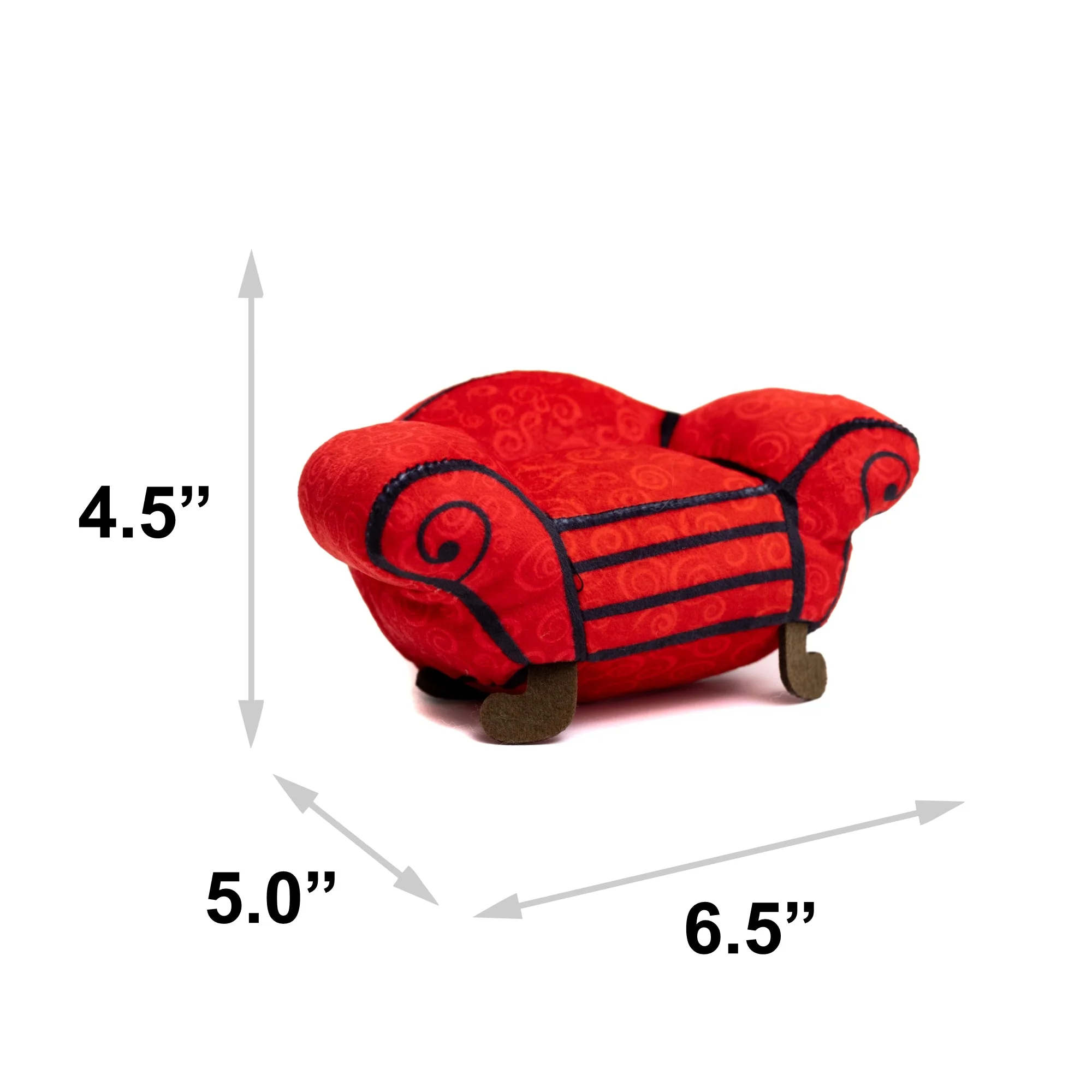 Dog Toy Squeaker Plush - Blue's Clues Thinking Chair Replica - Image 5