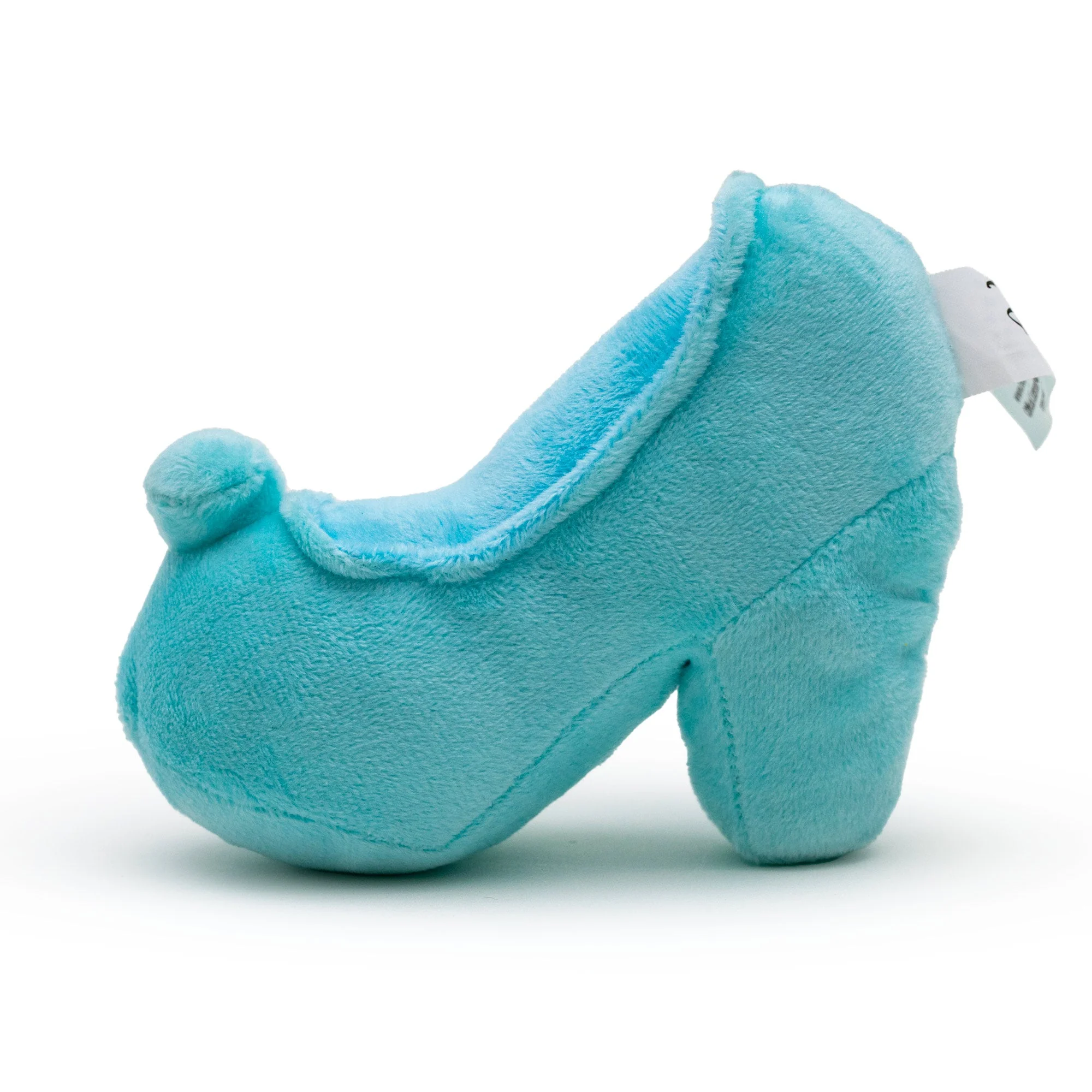 Dog Toy Squeaker Plush - Cinderella Slipper Replica Light Blue - Image 3