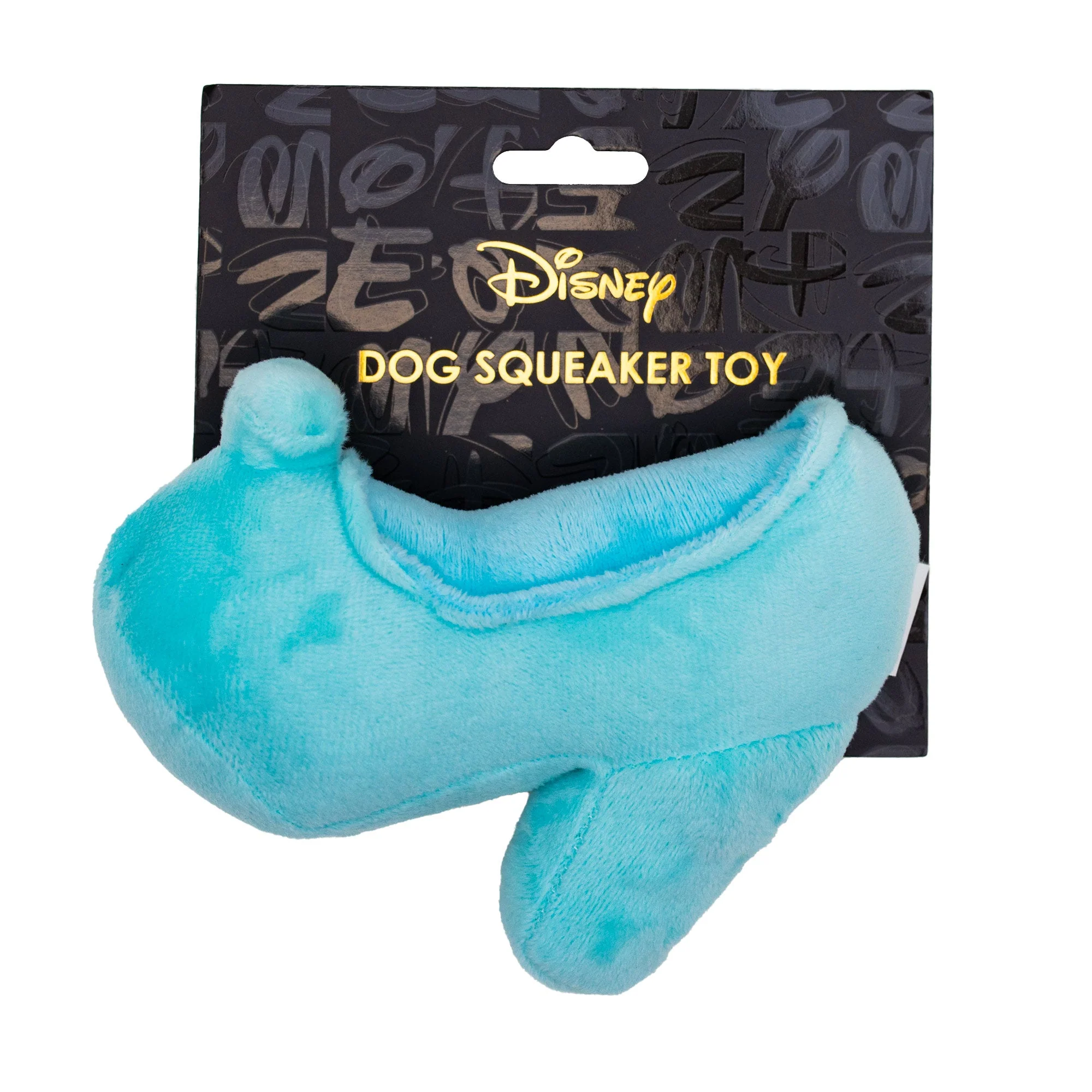 Dog Toy Squeaker Plush - Cinderella Slipper Replica Light Blue - Image 4