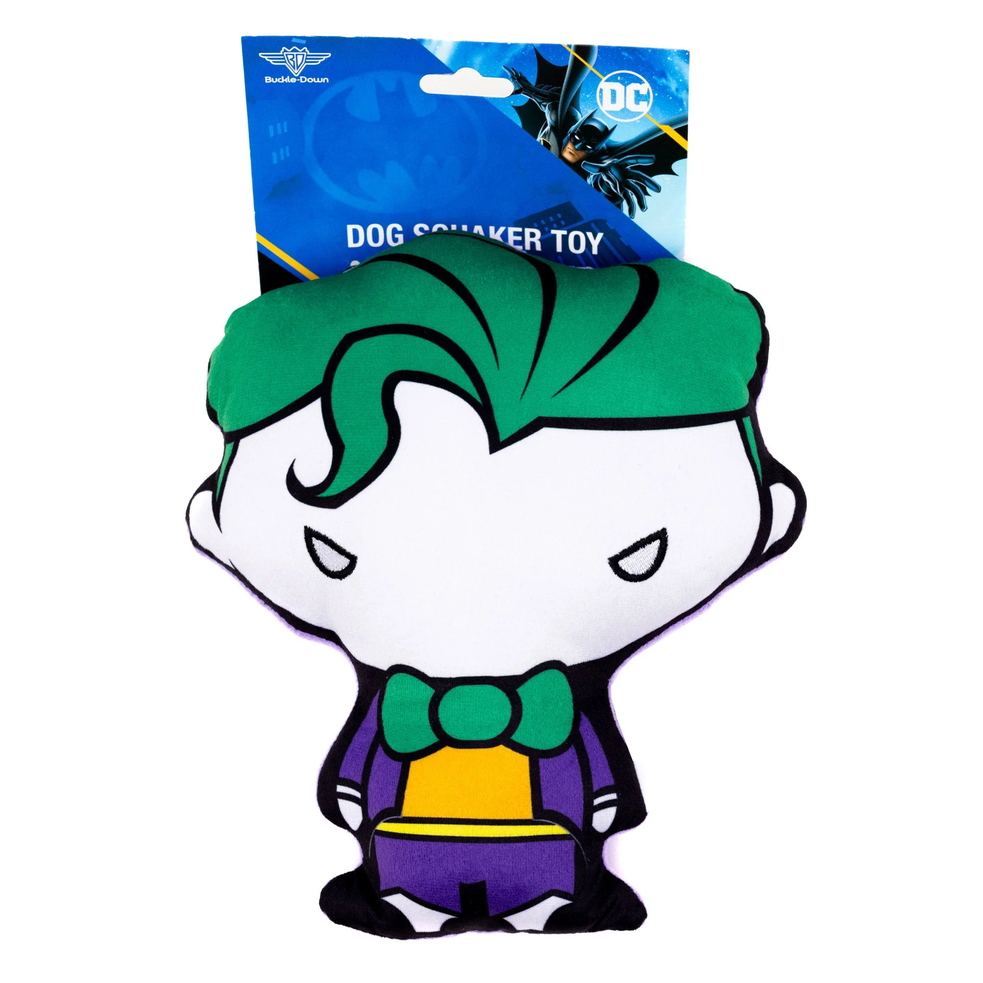 Dog Toy Squeaker Plush - DC Comics Chibi Joker Standing Pose - Image 3